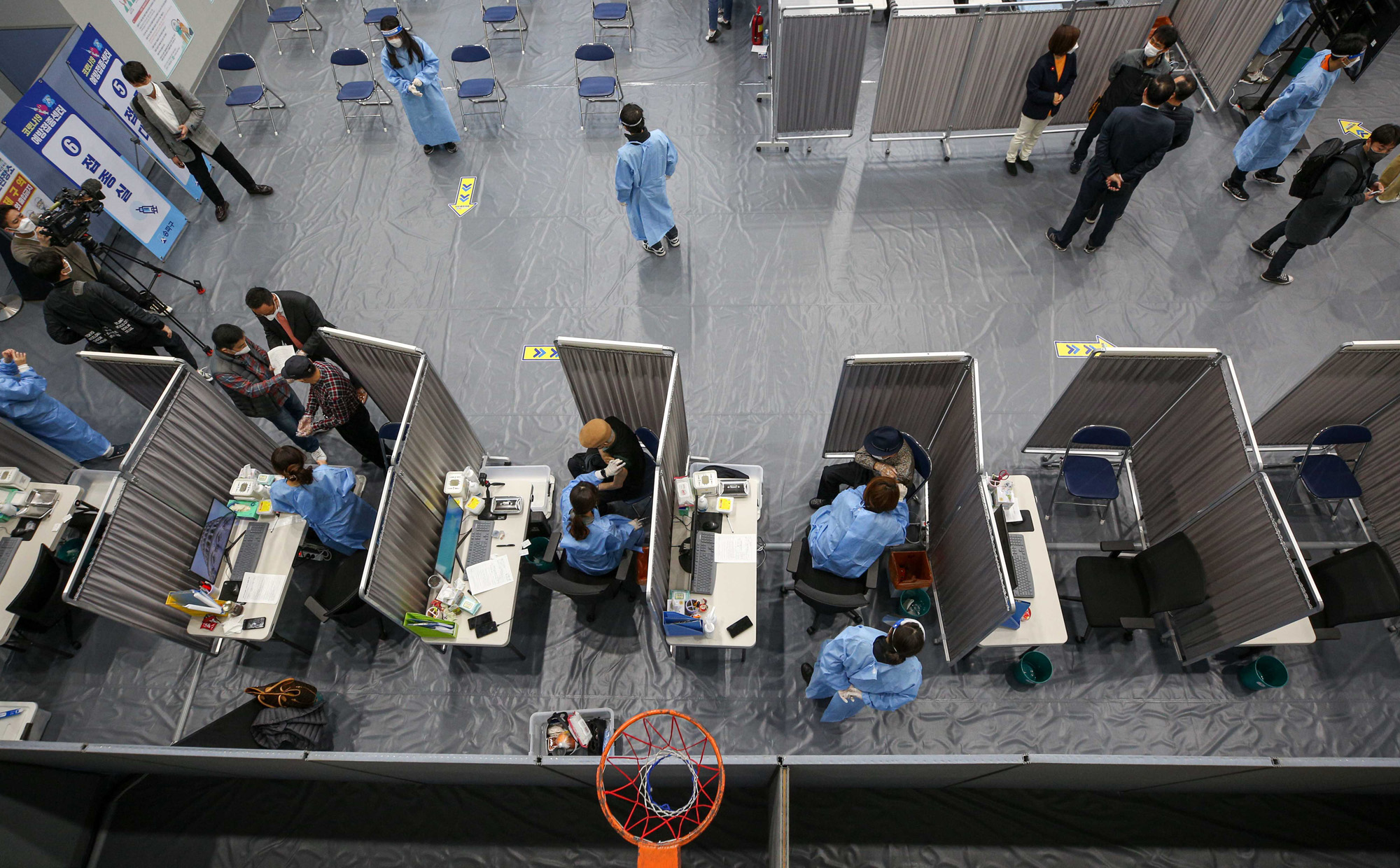 화이자 75세이상 접종 코로나 송파구 백신