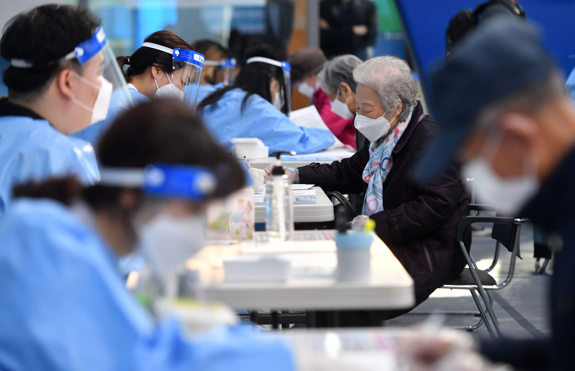 75세 이상 송파구;화이자 백신 접종