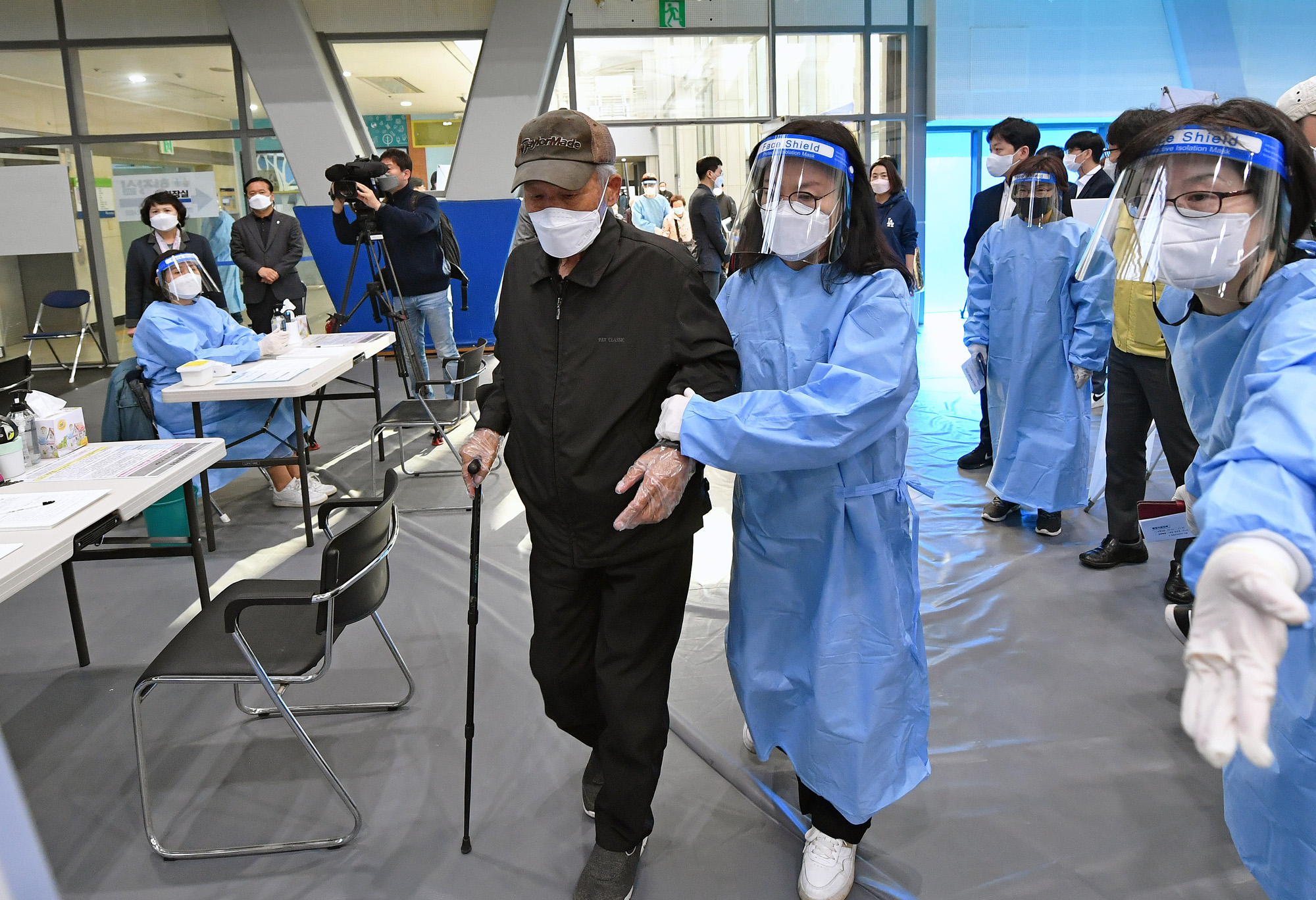 75세 이상 송파구;화이자 백신 접종