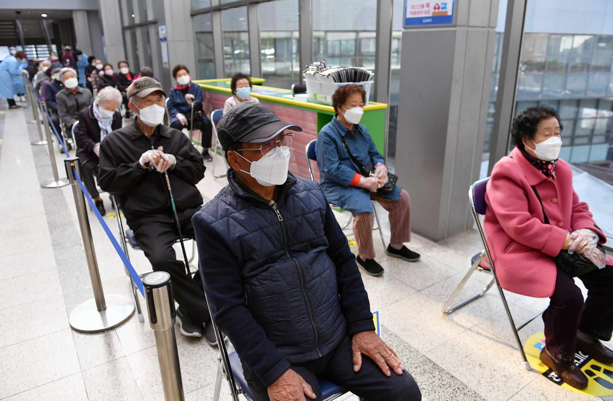 75세 이상 송파구;화이자 백신 접종 예방접종