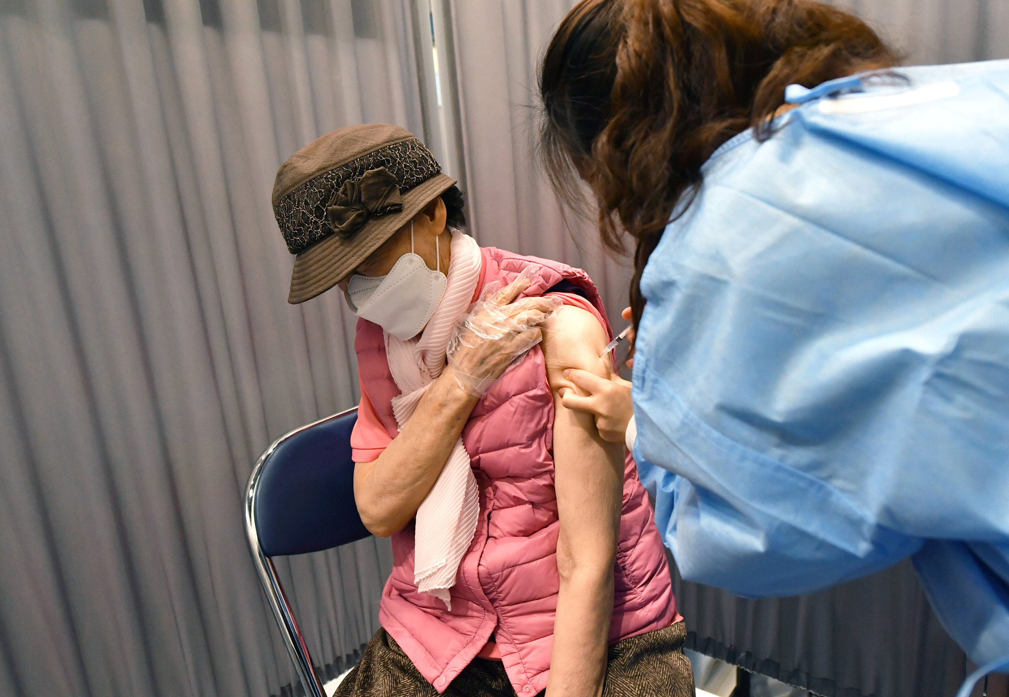 75세 이상 송파구;화이자 백신 접종