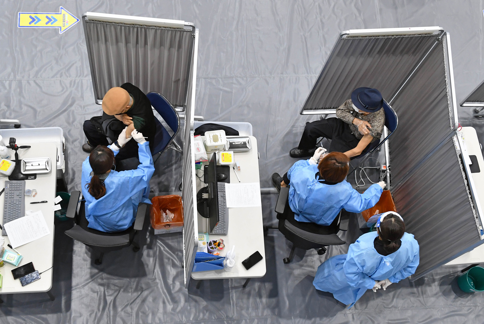 75세 이상 송파구;화이자 백신 접종