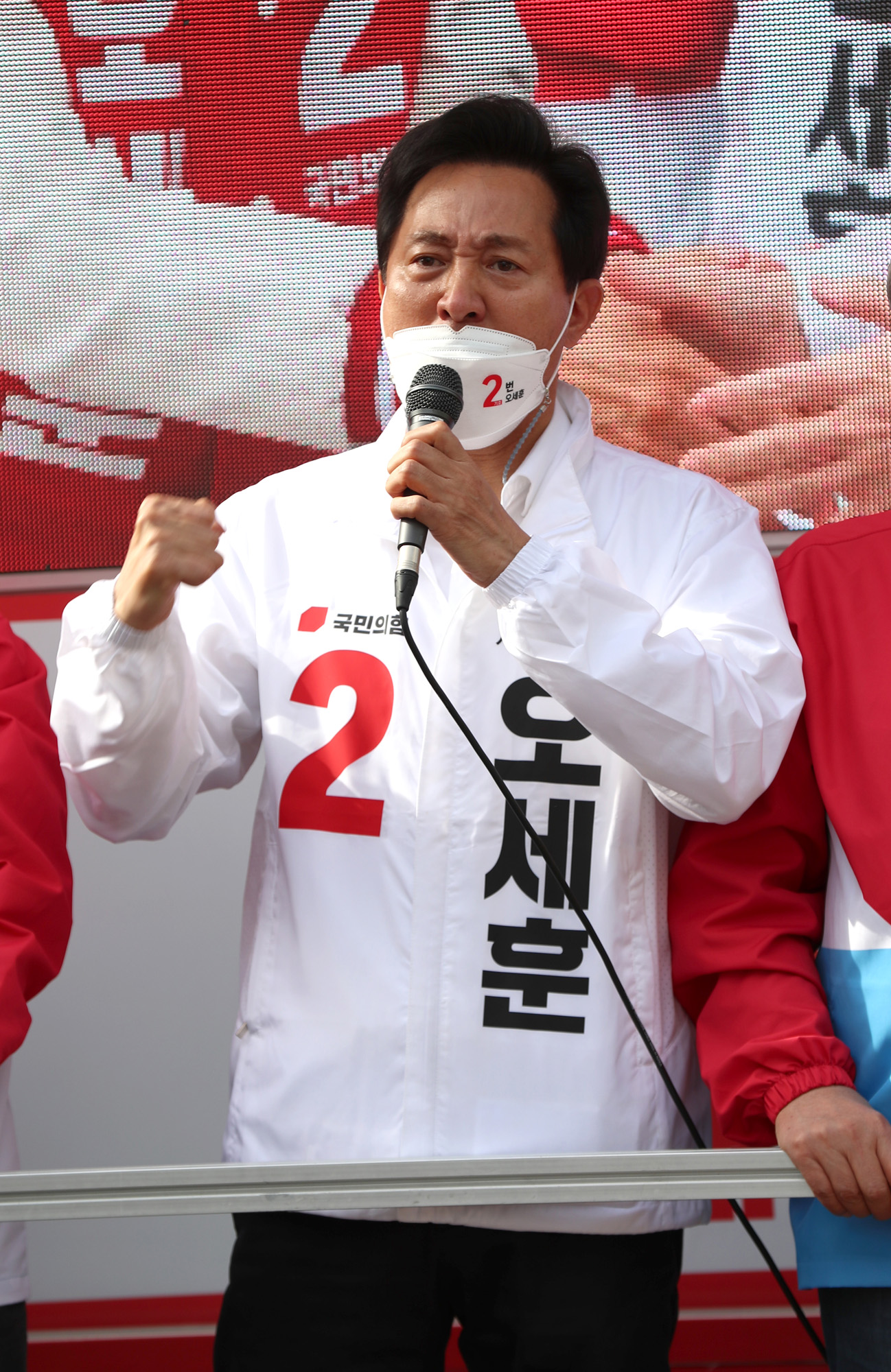 정치;국회;오세훈;서울시장 후보;노원구유세오세훈