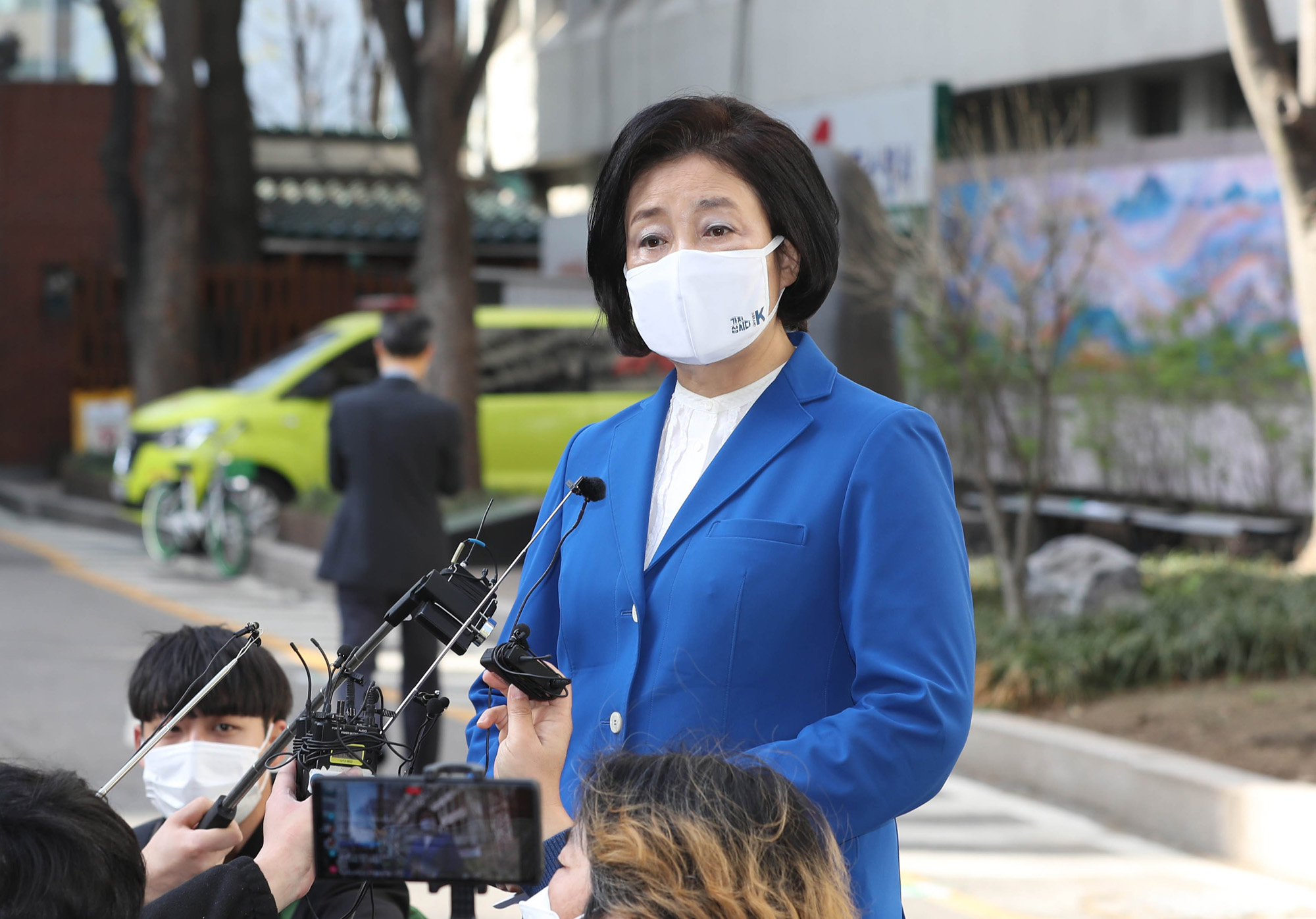 정치;정당;더불어민주당;박영선;서울시장후보;사전투표