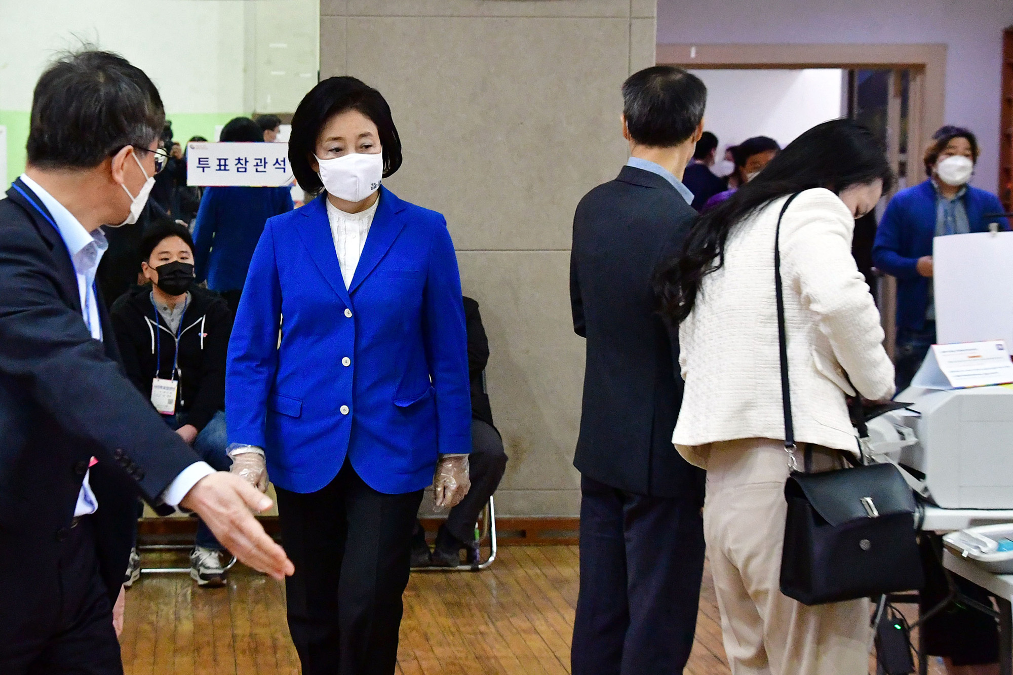 정치;정당;더불어민주당;박영선;서울시장후보;사전투표