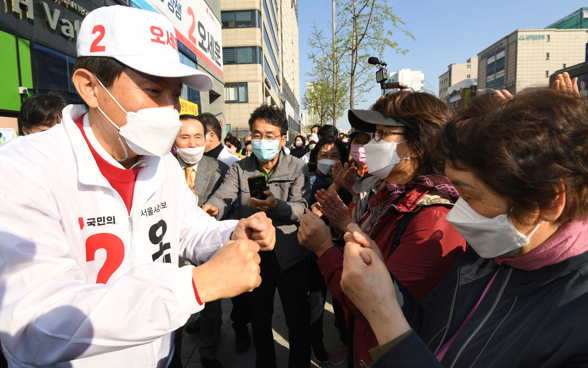 정치;국회;서울시장후보;오세훈;등촌역유세오세훈