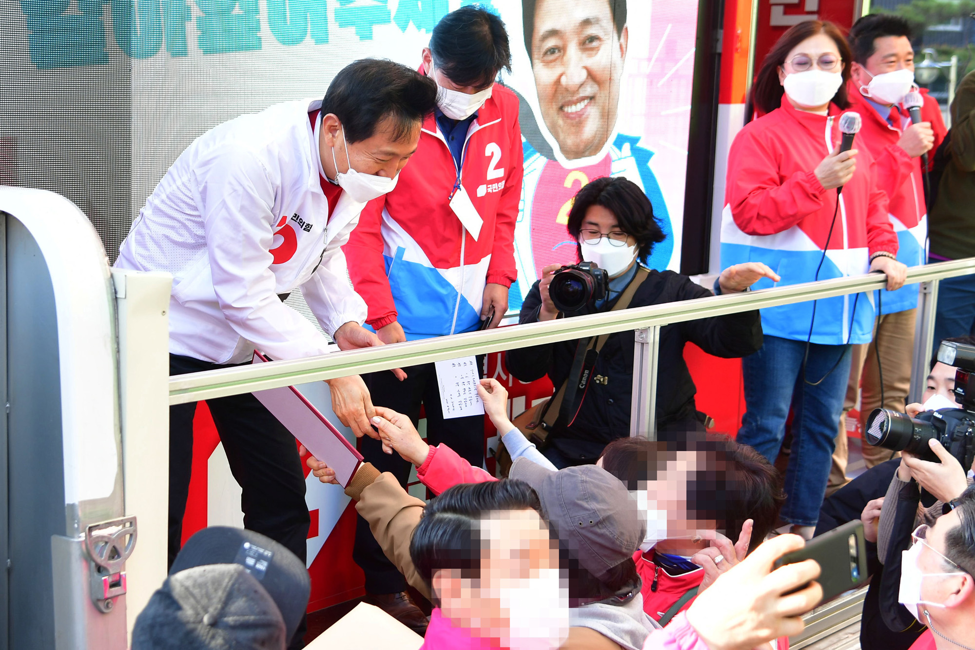 정치;국회;서울시장후보;오세훈;등촌역유세오세훈