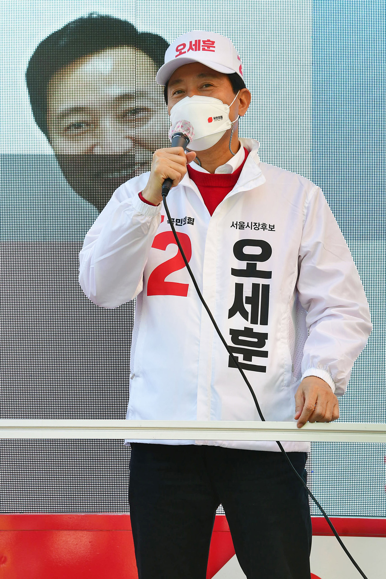 정치;국회;서울시장후보;오세훈;등촌역유세오세훈