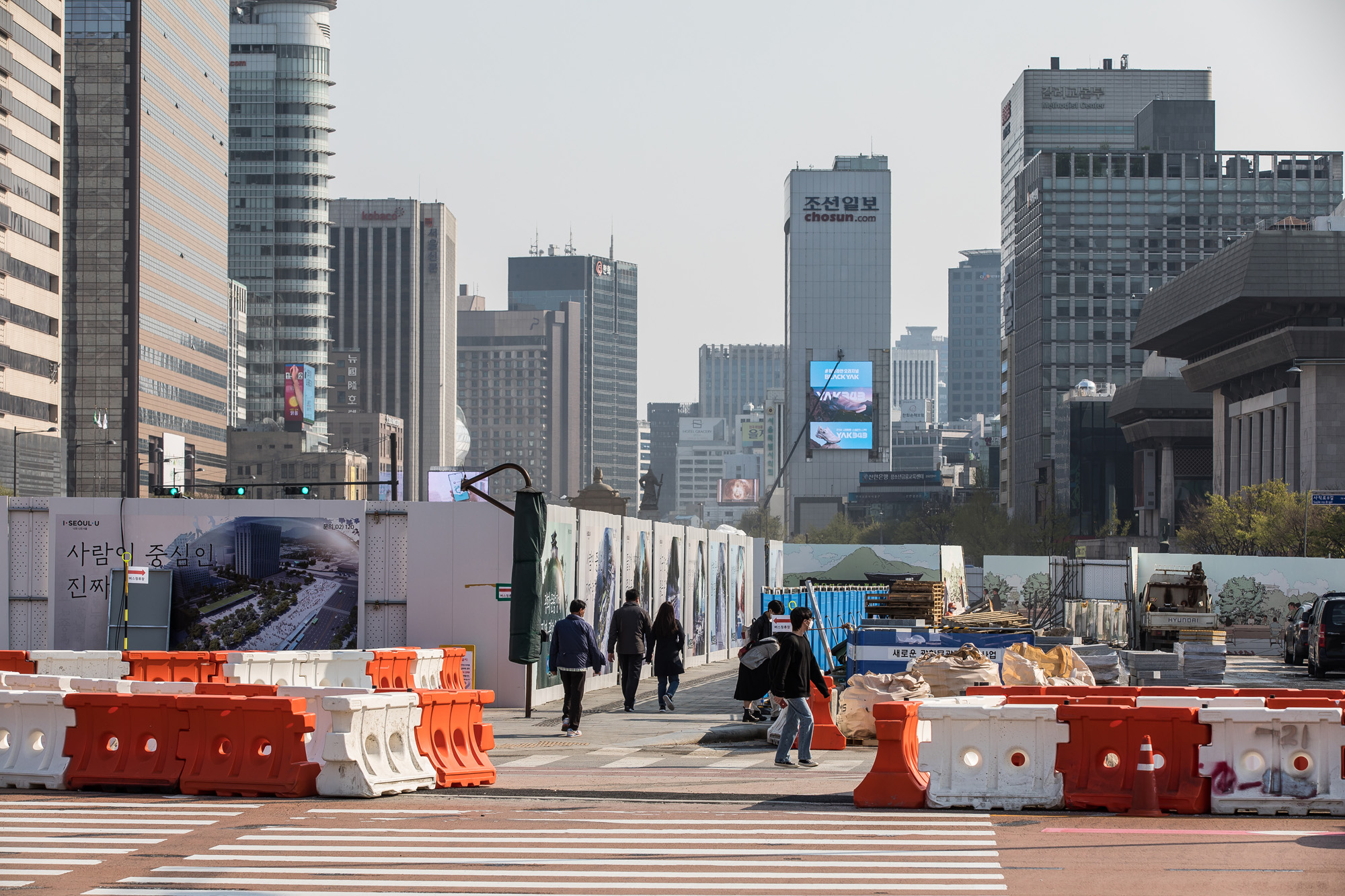 사회;건설;광화문광장;광화문광장공사
