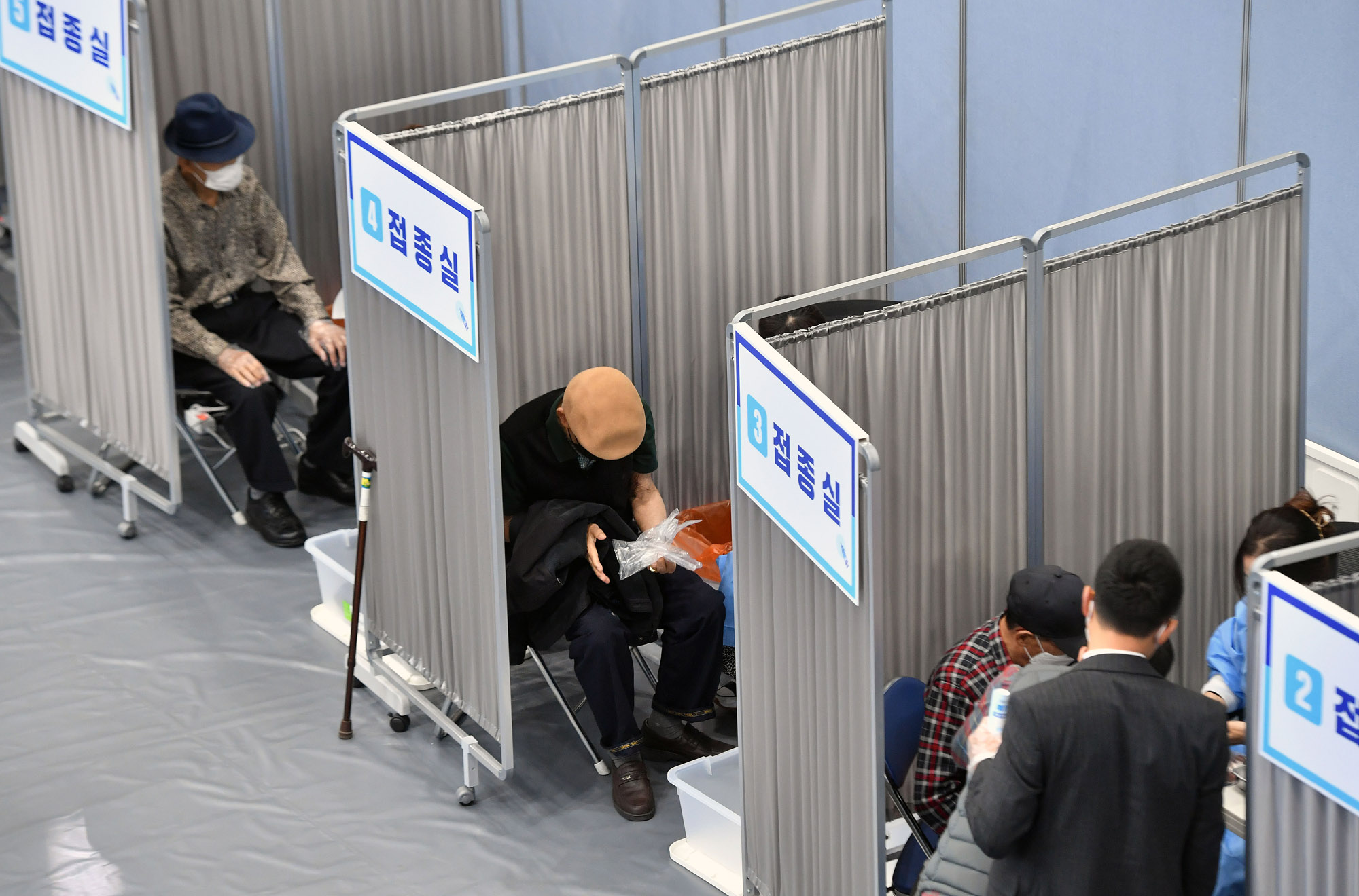 백신접종;노인백신;코로나백신