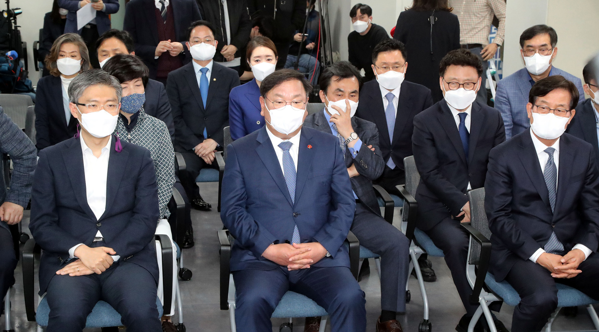 정치;정당;더불어민주당;상황실