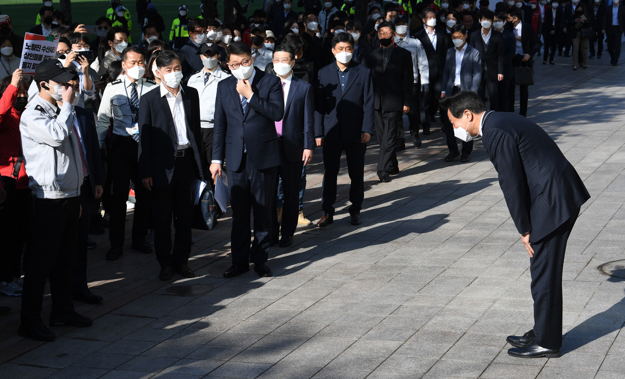 오세훈 서울시장 출근