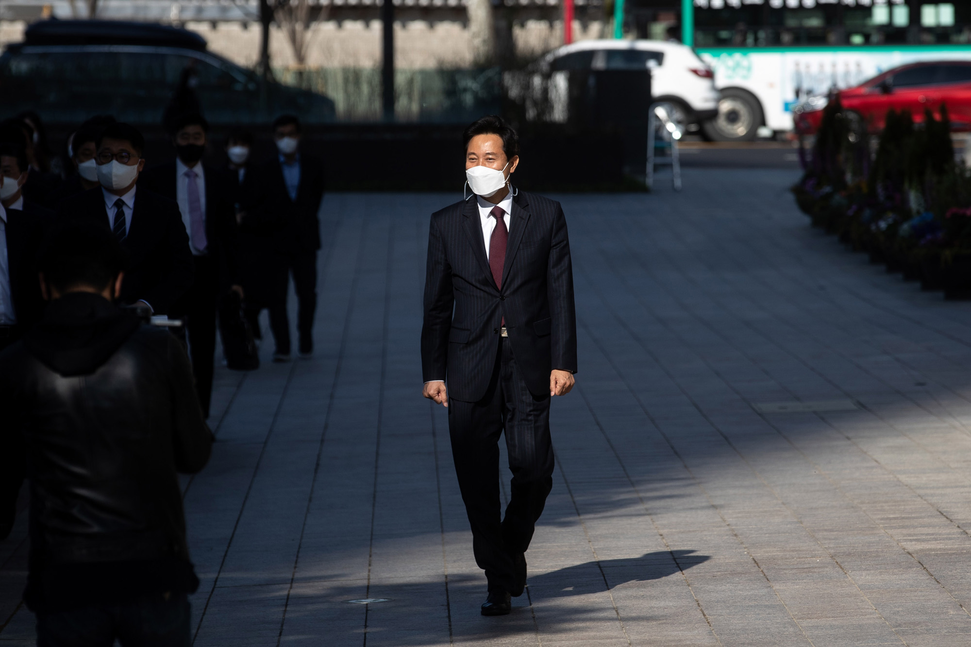 오세훈 서울시장 출근