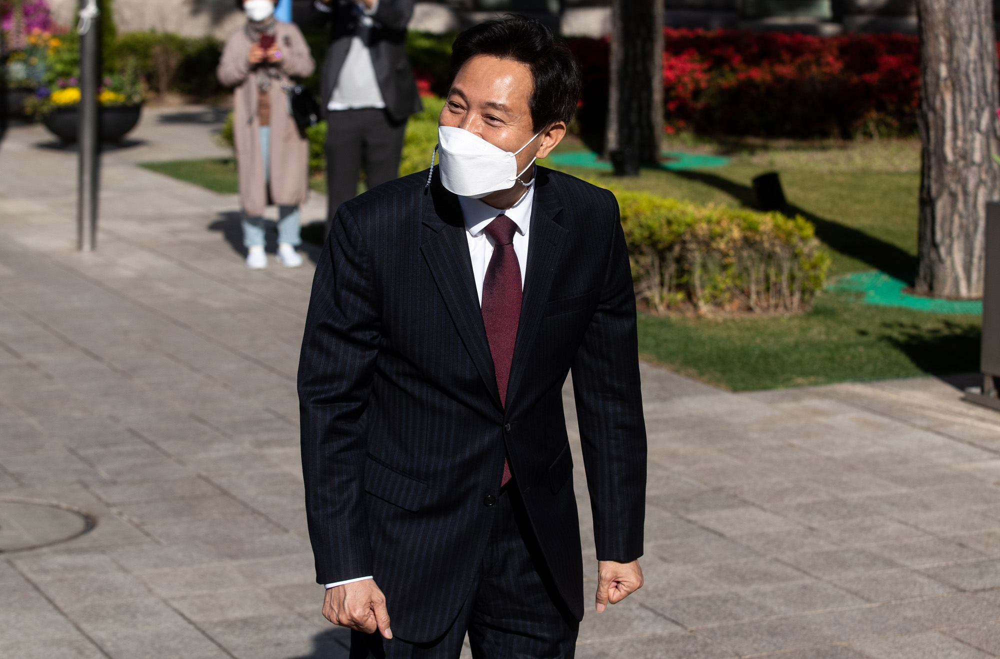 오세훈 서울시장 출근