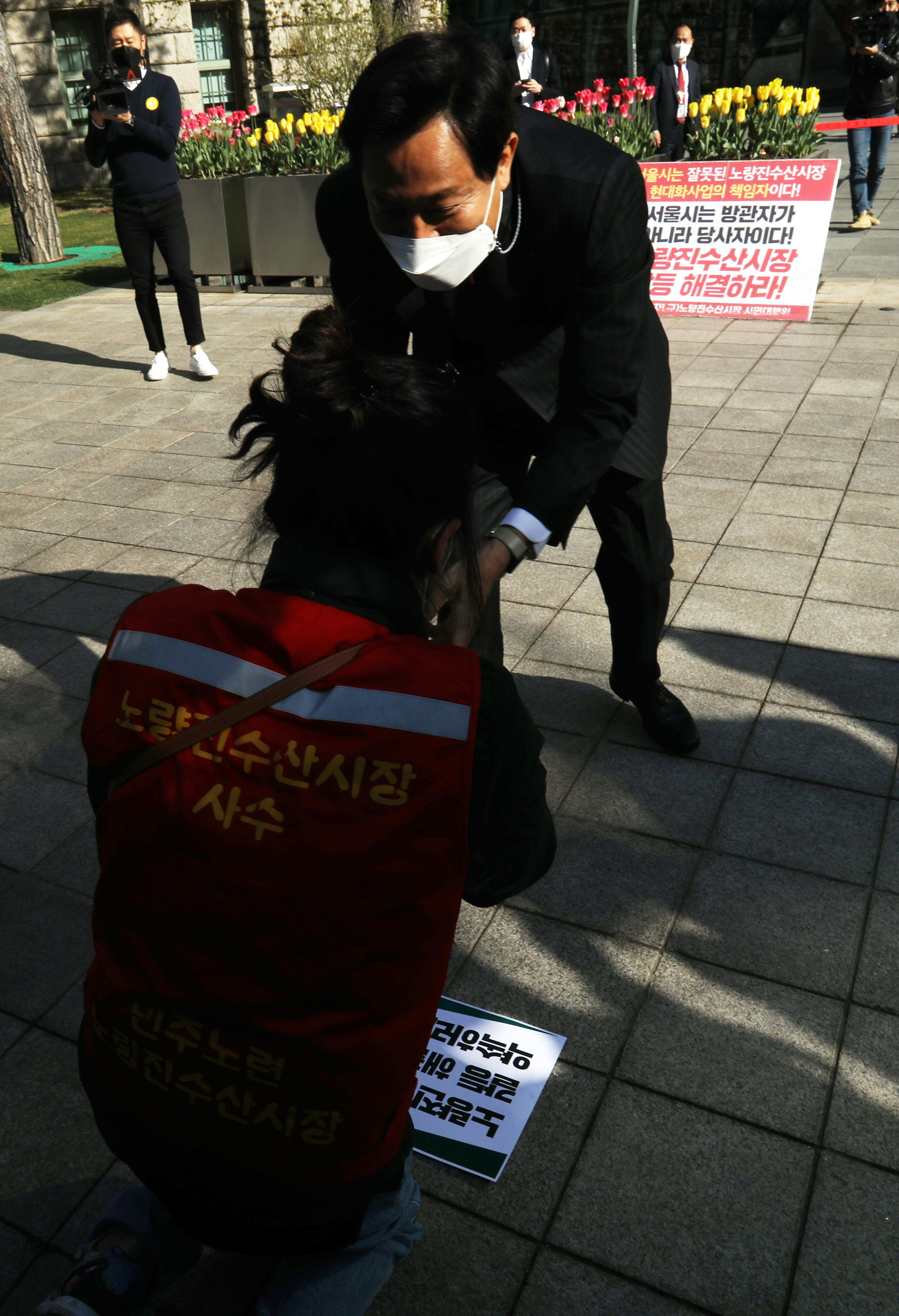 오세훈 서울시장 출근