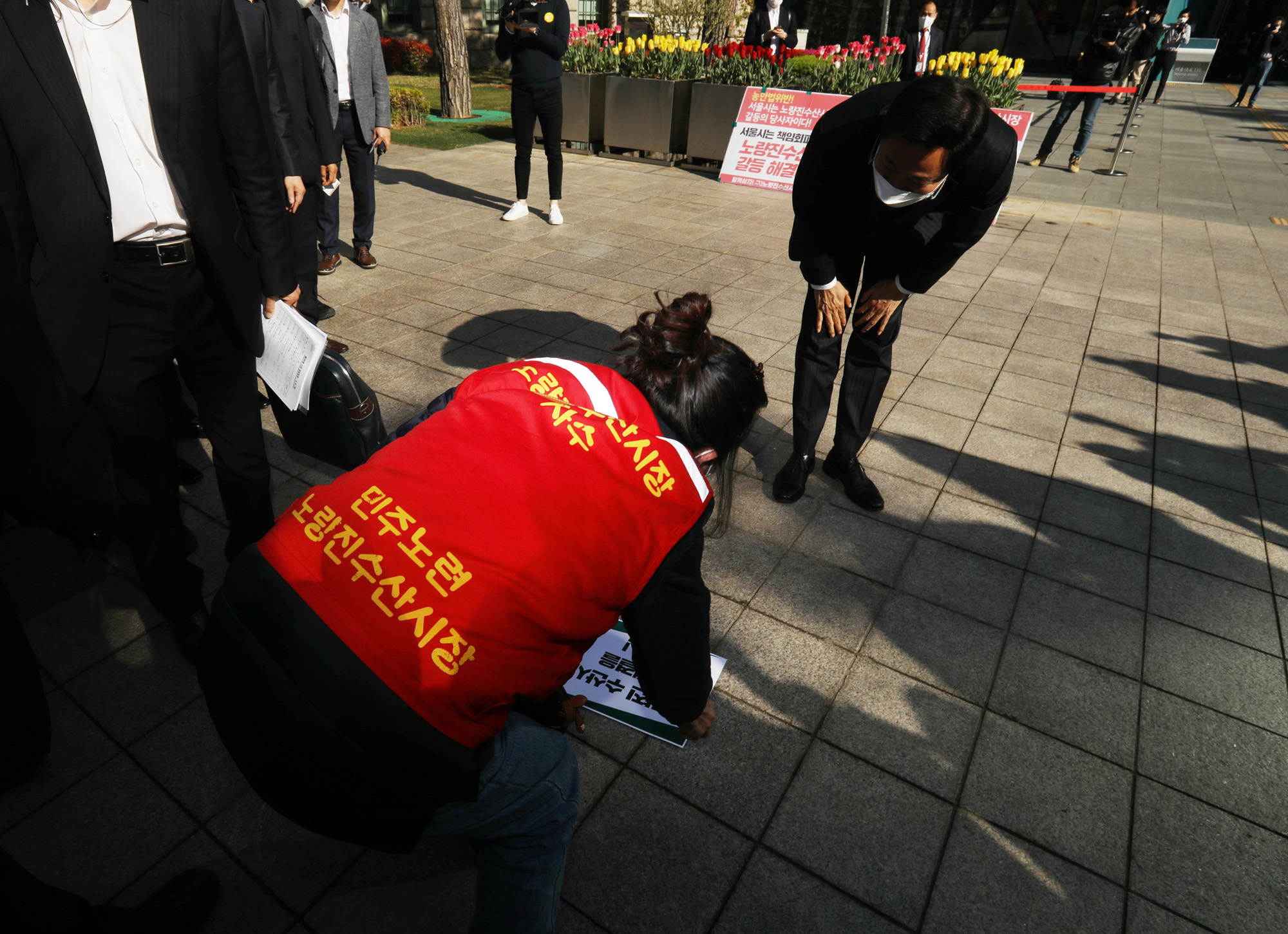 오세훈 서울시장 출근