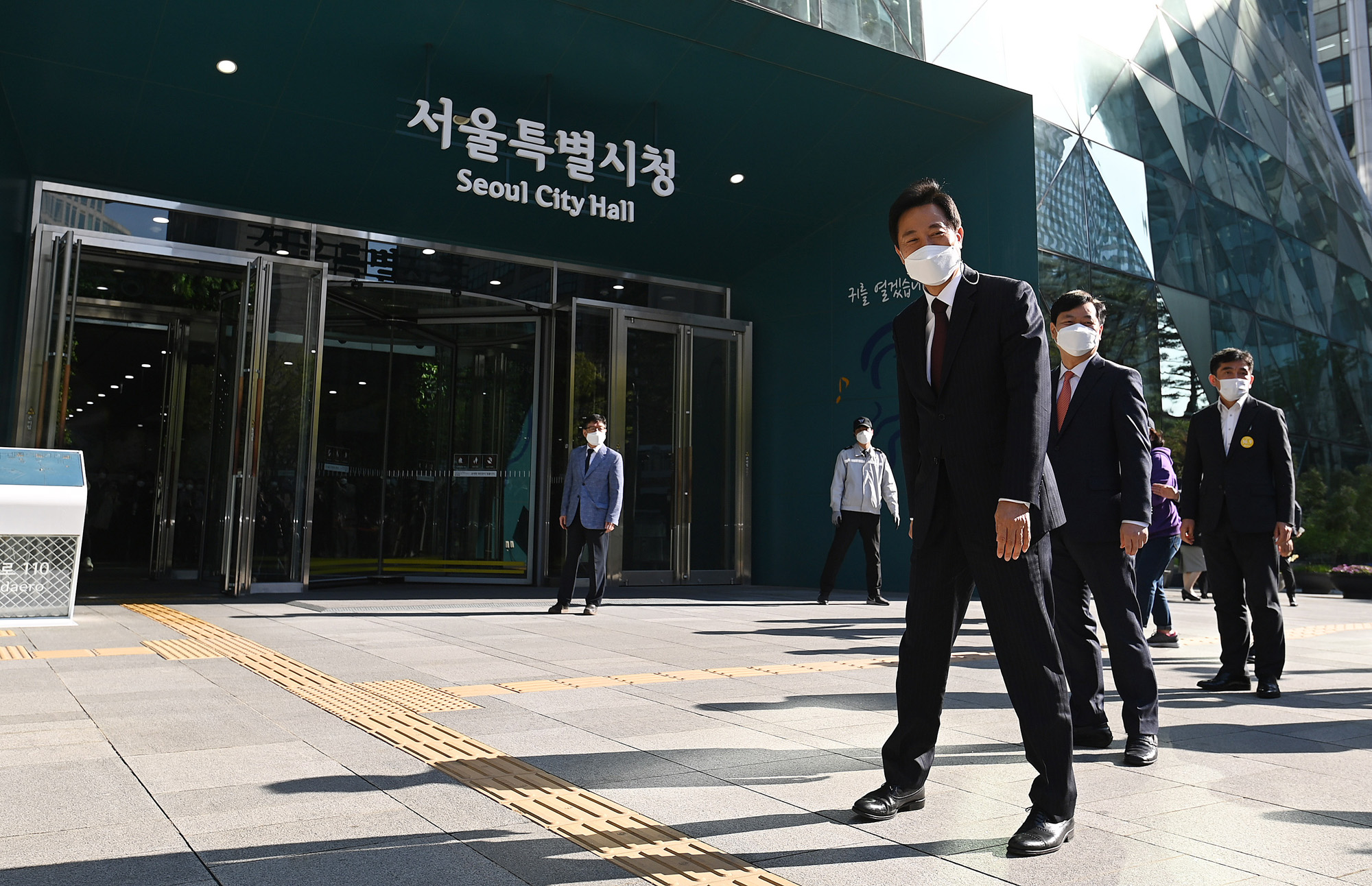 오세훈 서울시장 출근