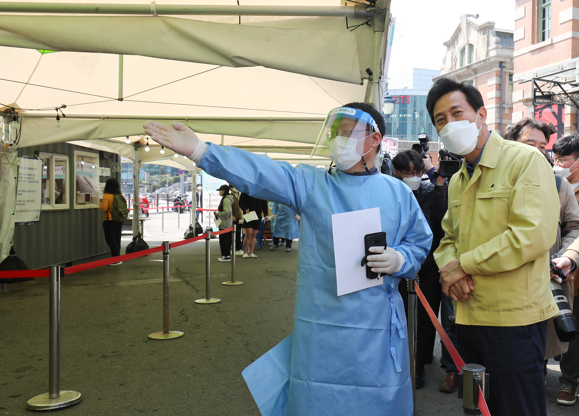 오세훈;오세훈서울시장;오세훈일정;오세훈코로나19;오세훈선별진료소;오세훈서울역;선별검사소;임시선별검사소