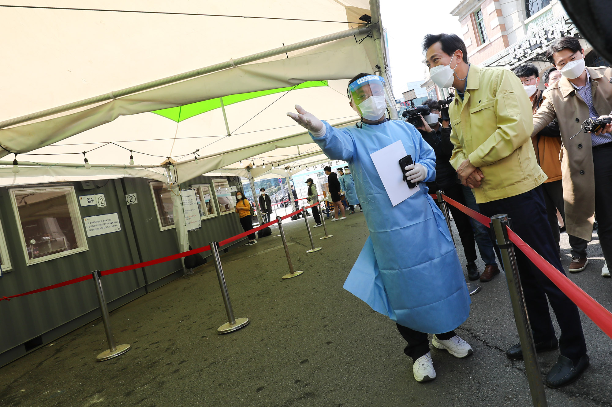 오세훈;오세훈서울시장;오세훈일정;오세훈코로나19;오세훈선별진료소;오세훈서울역;선별검사소;임시선별검사소