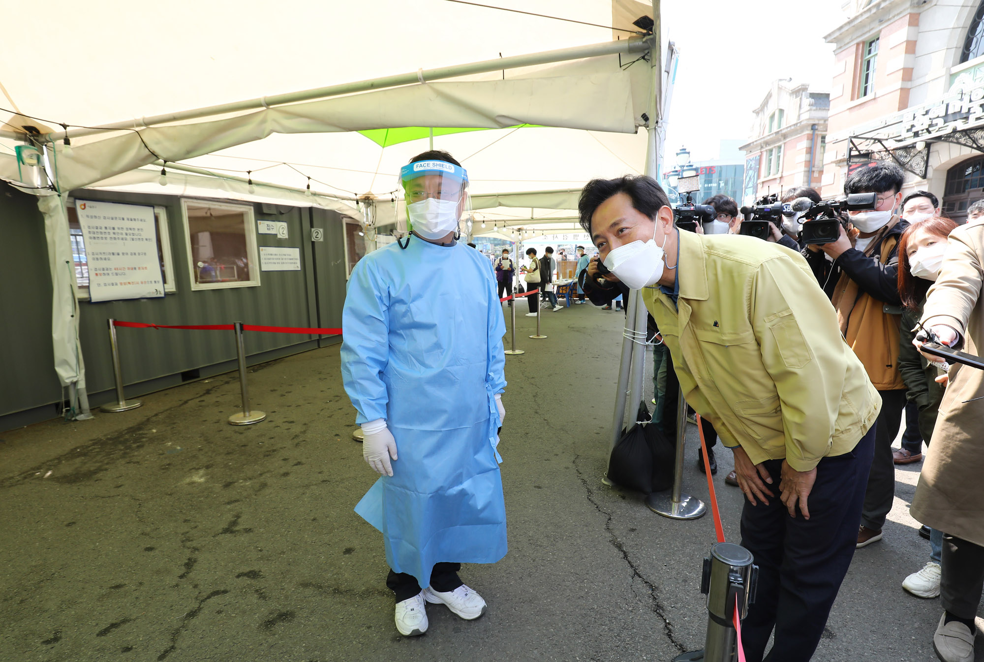 오세훈;오세훈서울시장;오세훈일정;오세훈코로나19;오세훈선별진료소;오세훈서울역;선별검사소;임시선별검사소