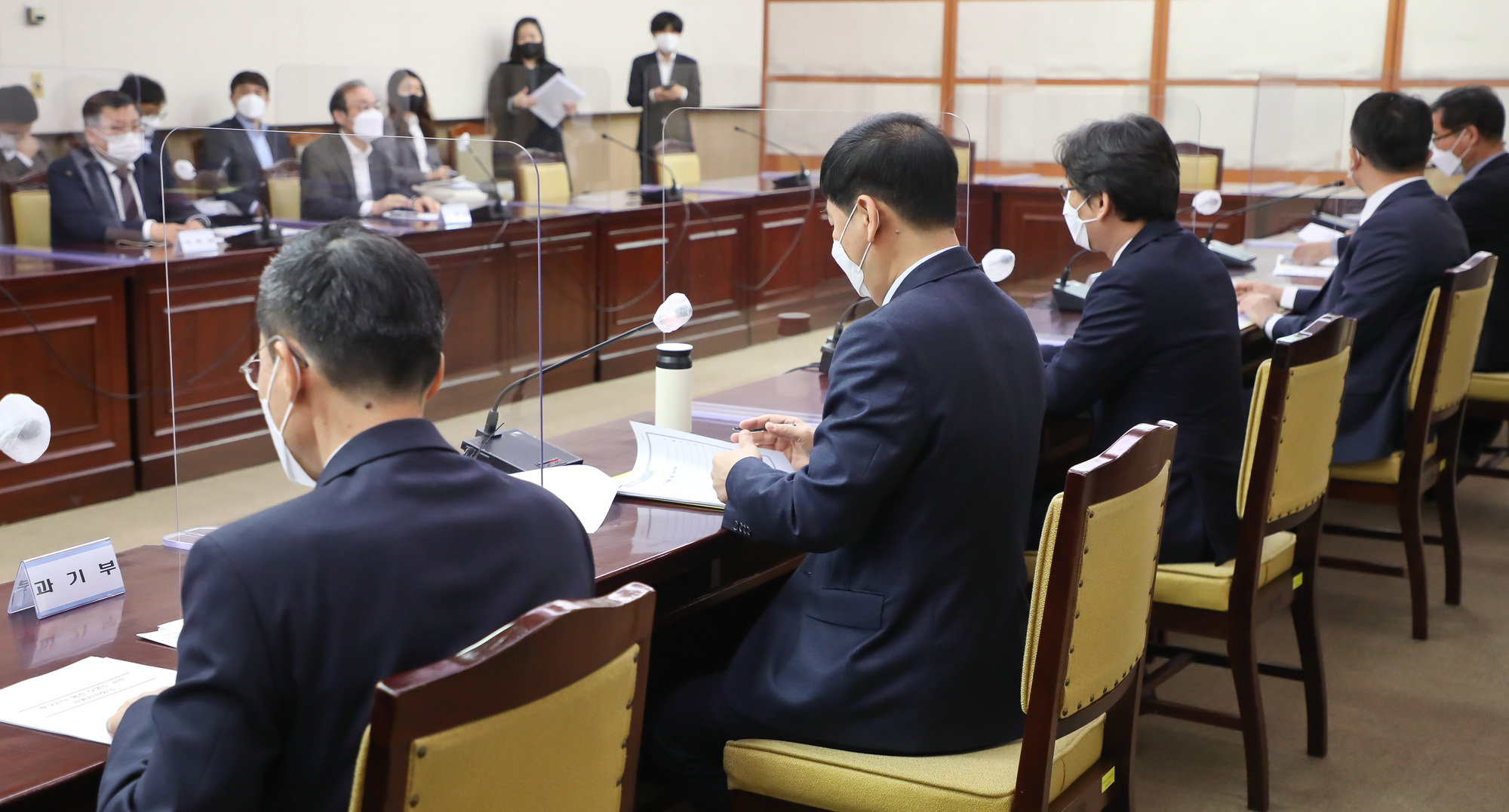 후쿠시마 원전 오염수 차관회의 구윤철