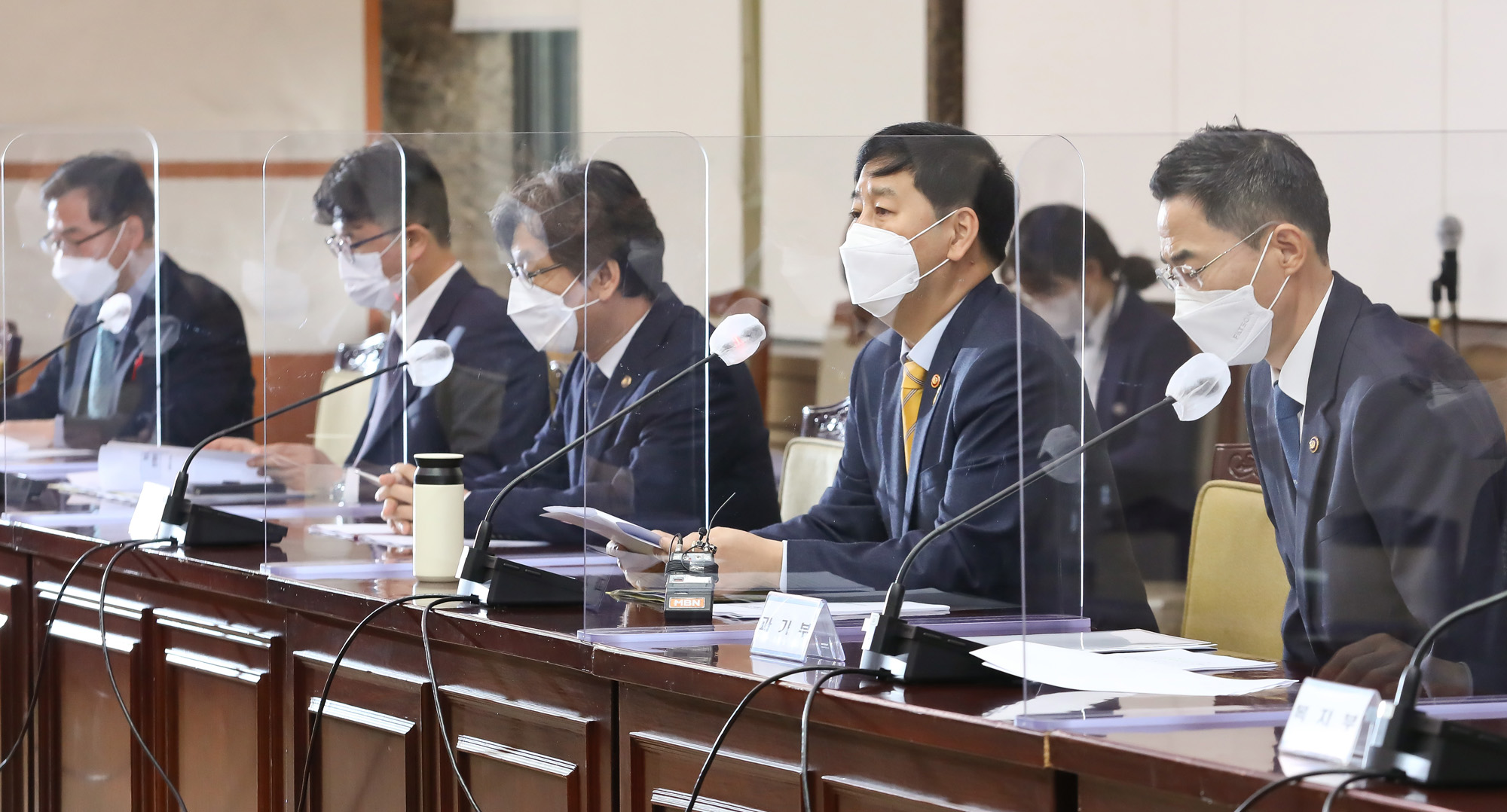 후쿠시마 원전 오염수 차관회의 구윤철