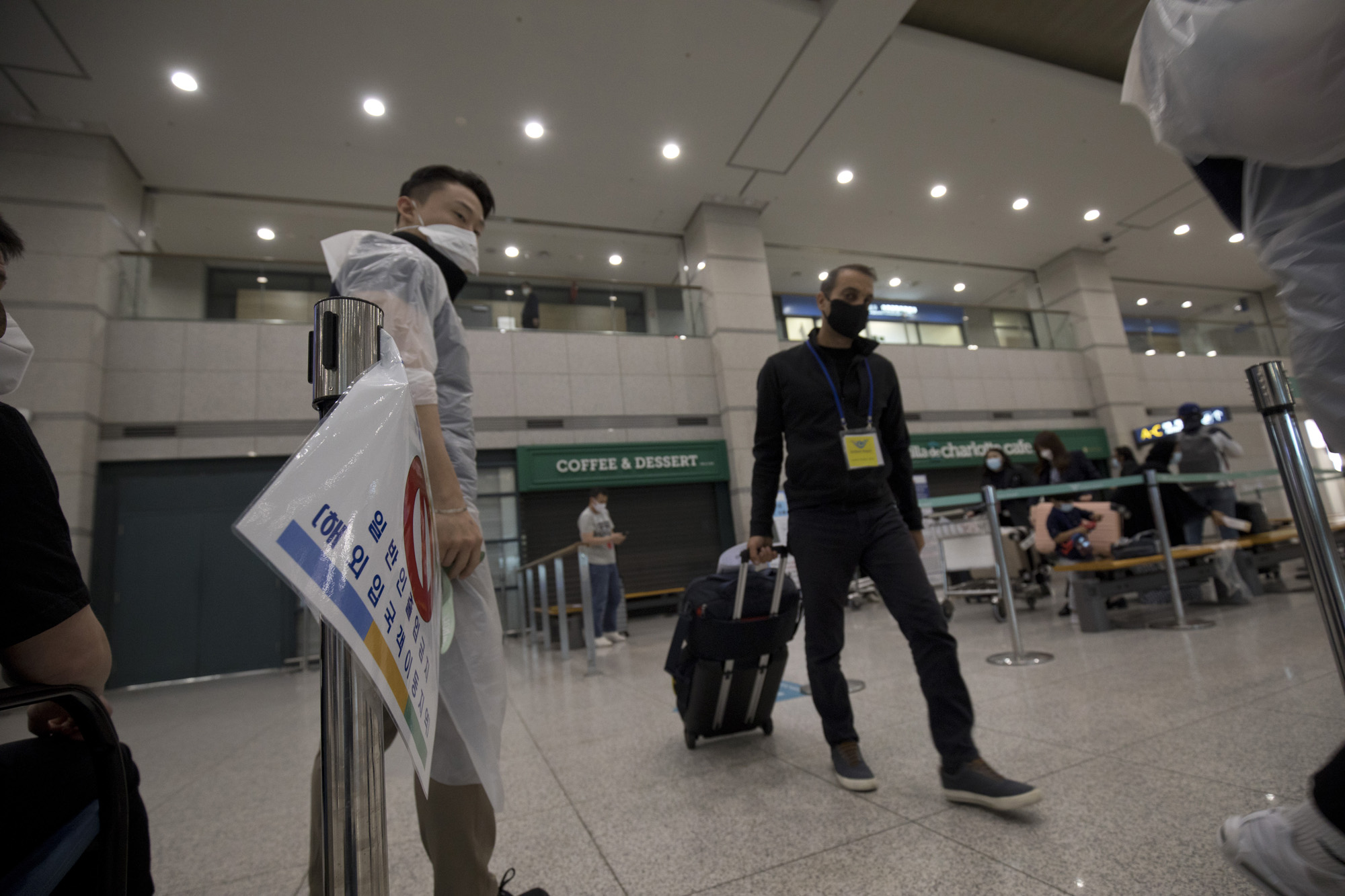 사회;인천공항;출입;코로나;코로나19;변이바이러스