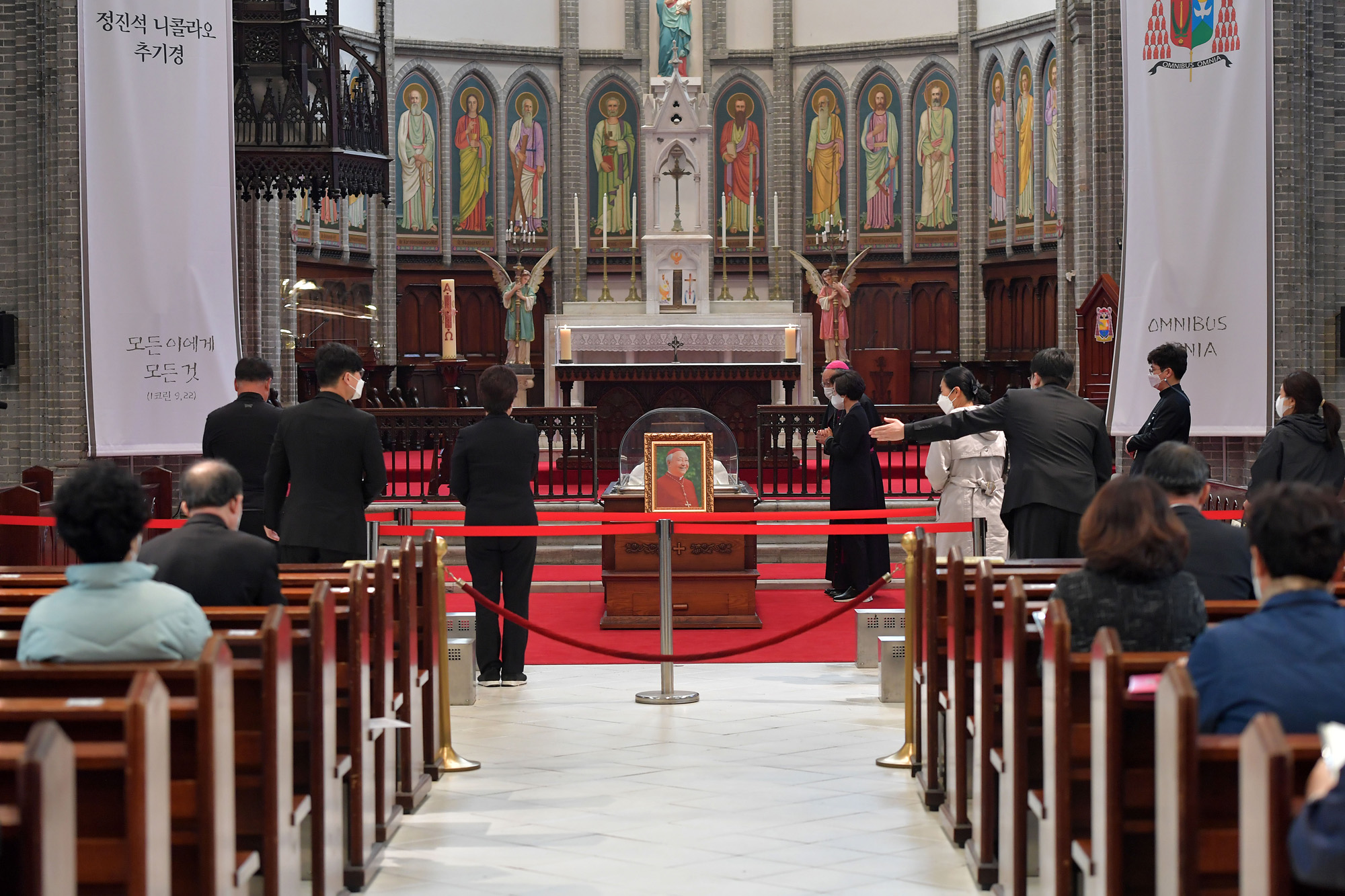 종교;천주교;가톨릭;명동성당;정진석추기경;정진석추기경선종