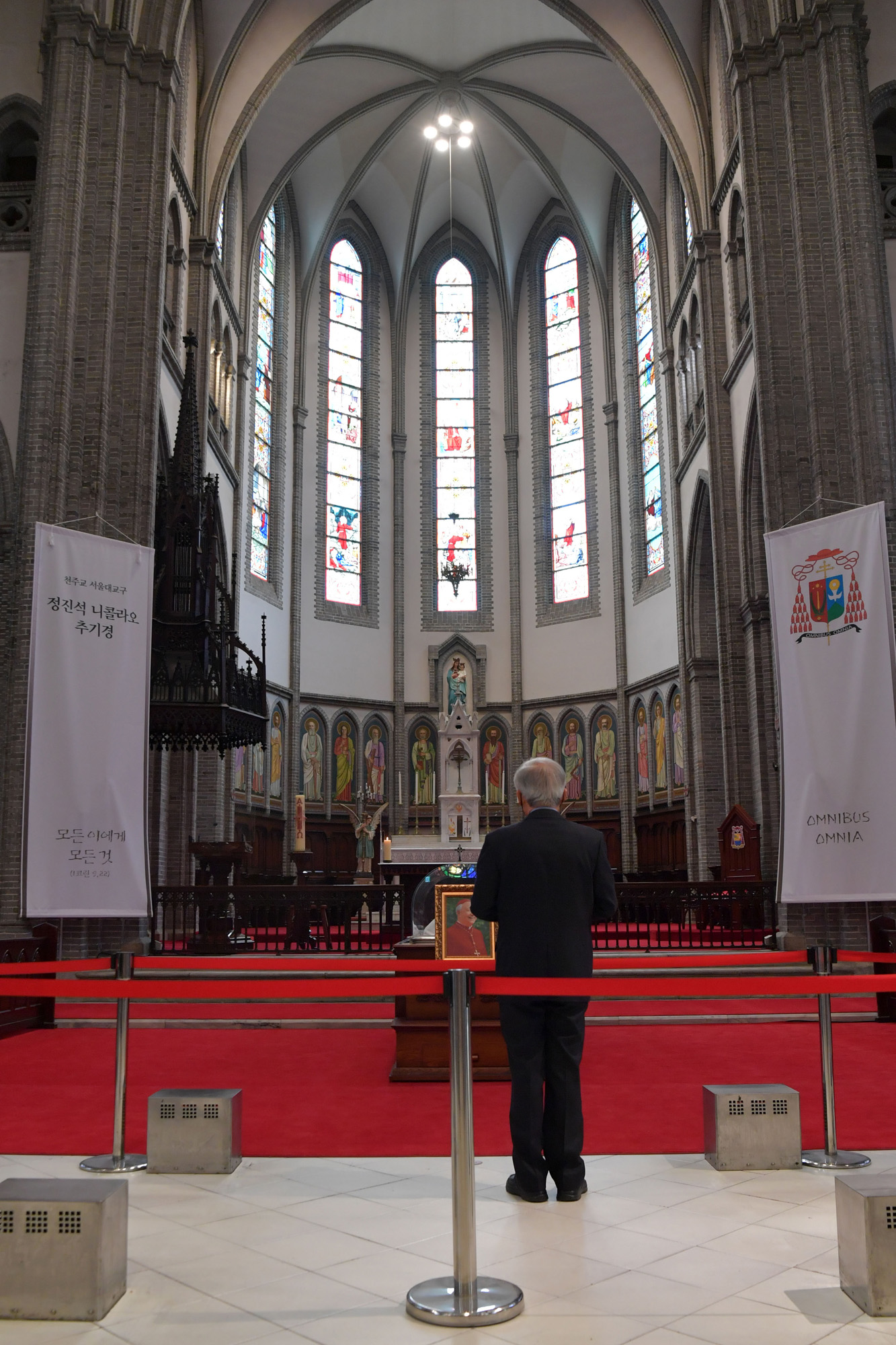 종교;천주교;가톨릭;명동성당;정진석추기경;정진석추기경선종
