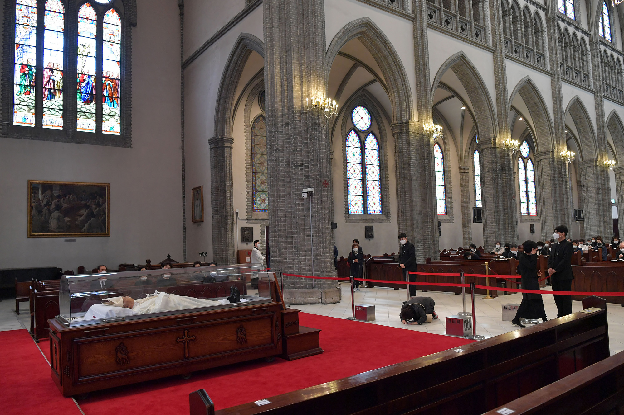 종교;천주교;가톨릭;명동성당;정진석추기경;정진석추기경선종