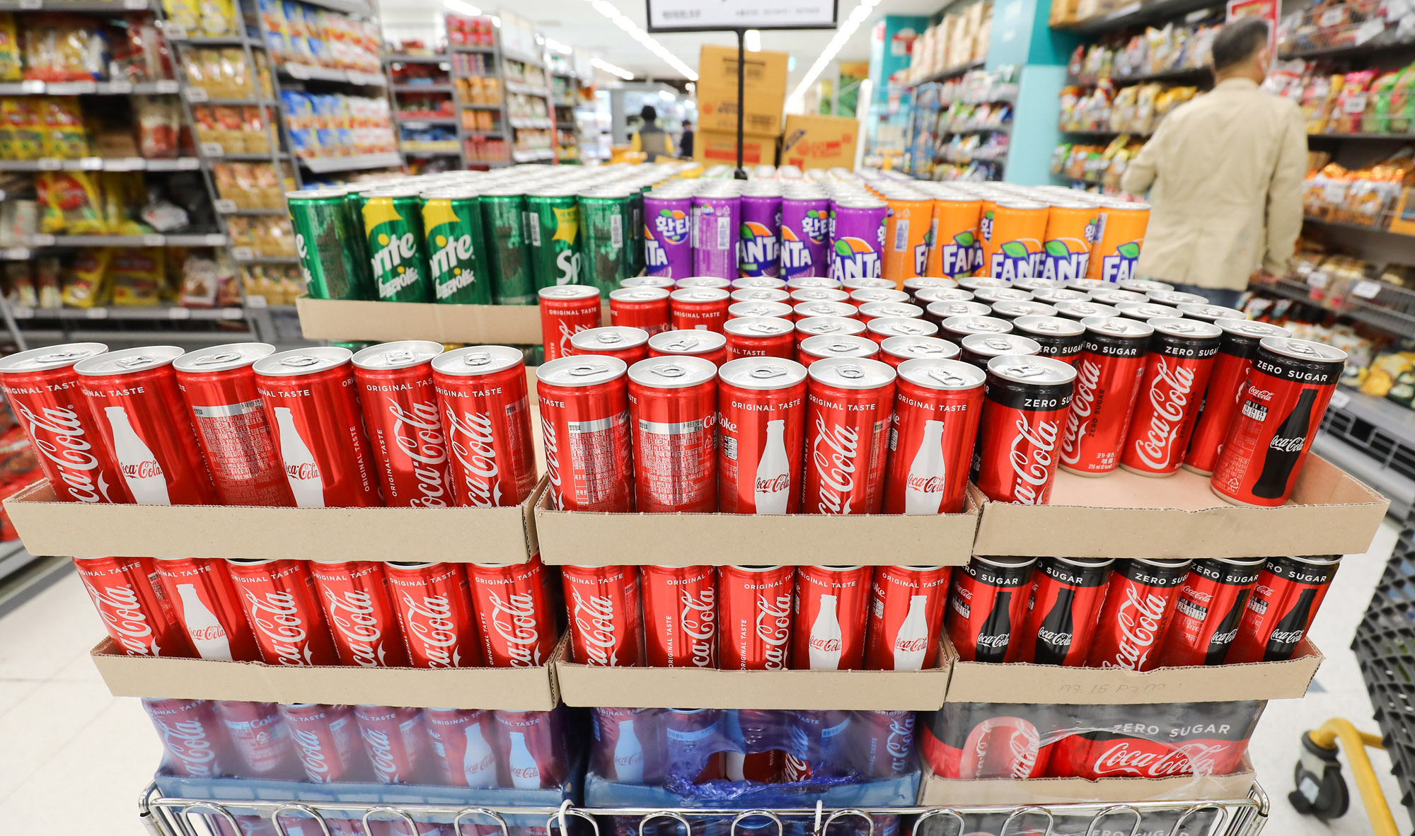 가당음료;탄산음료;콜라;쥬스;커피;가당탄산음료