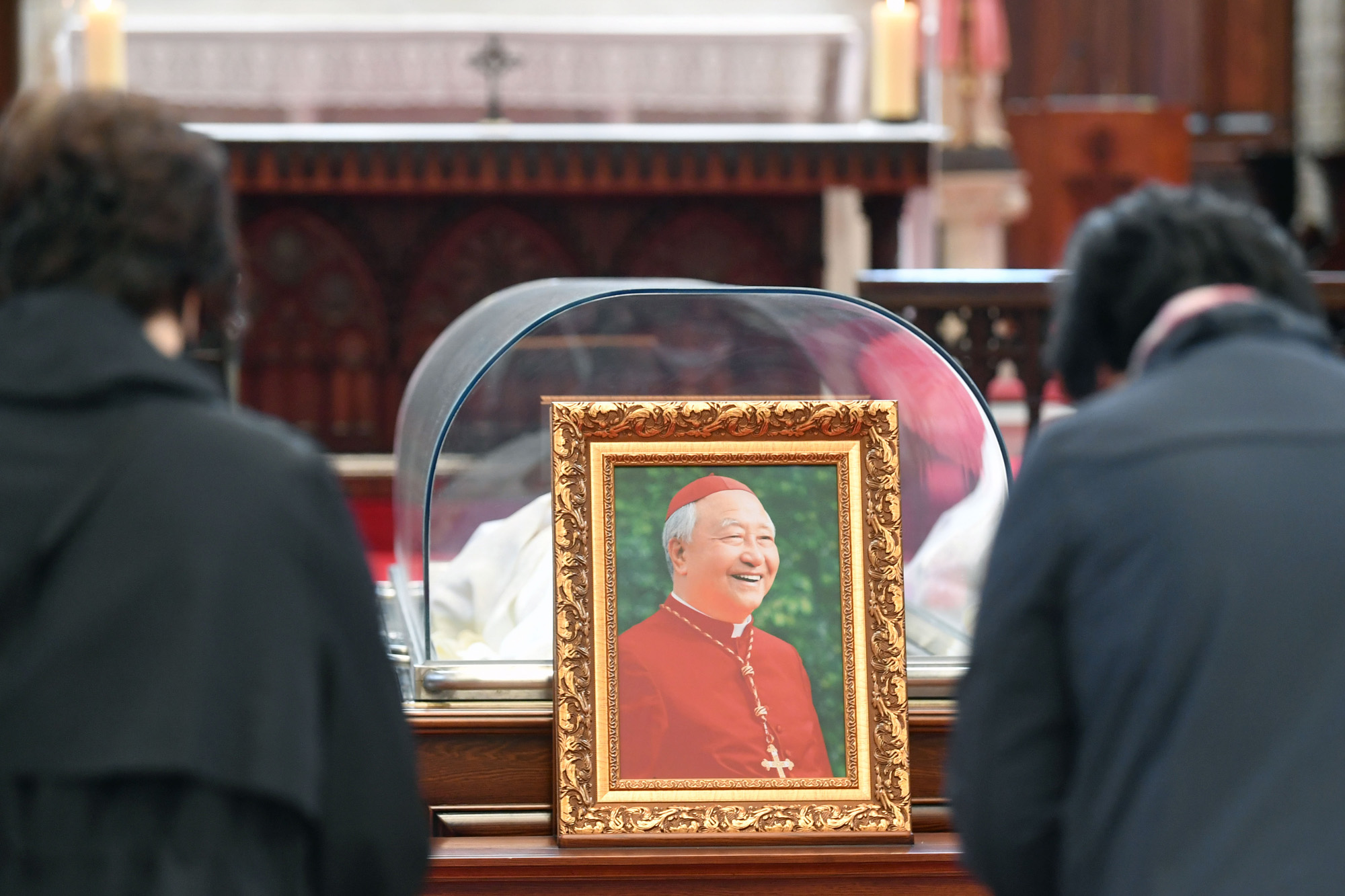 사회;종교;천주교;정진석;추기경;선종;빈소;명동성당