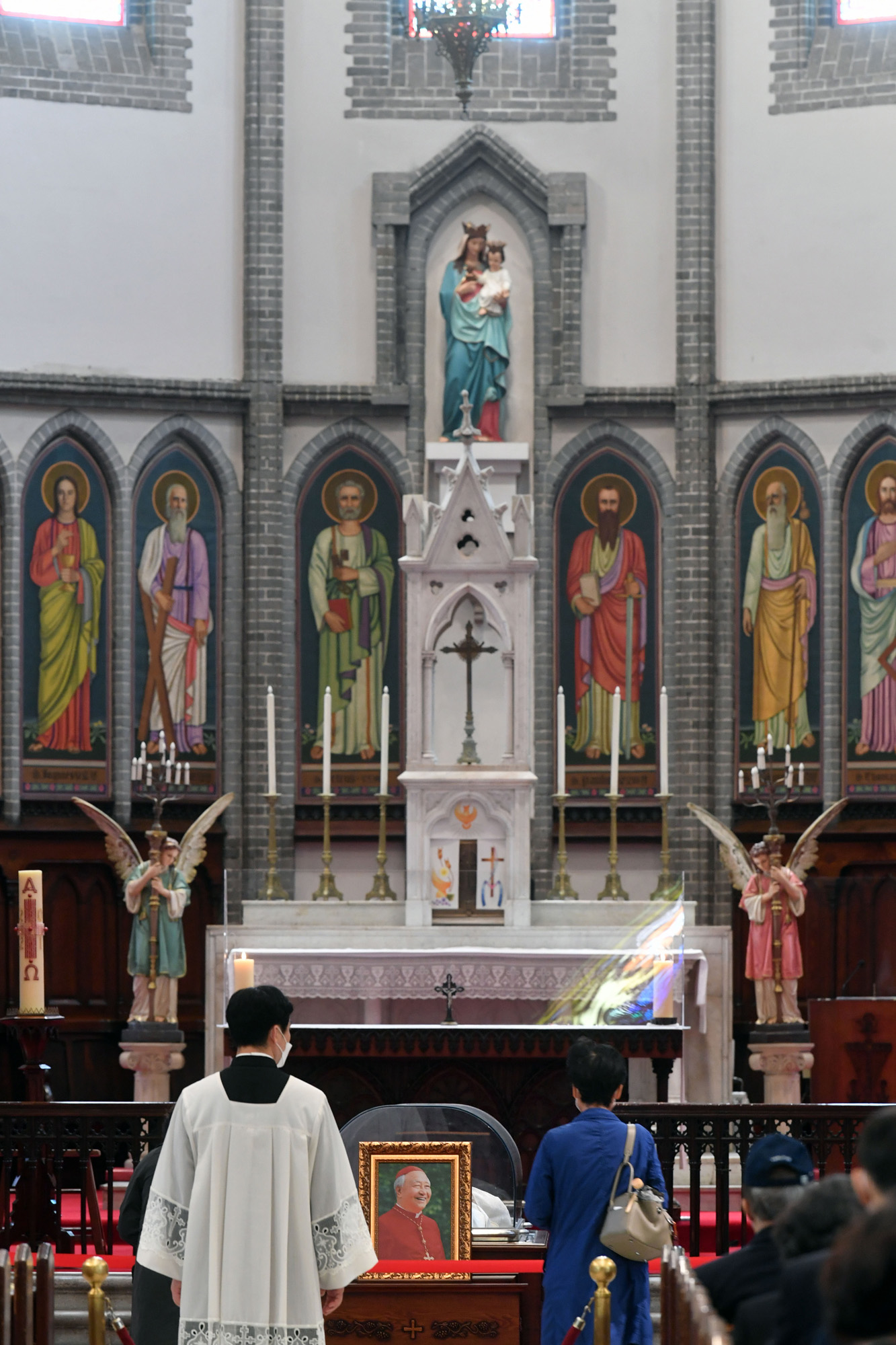 사회;종교;천주교;정진석;추기경;선종;빈소;명동성당