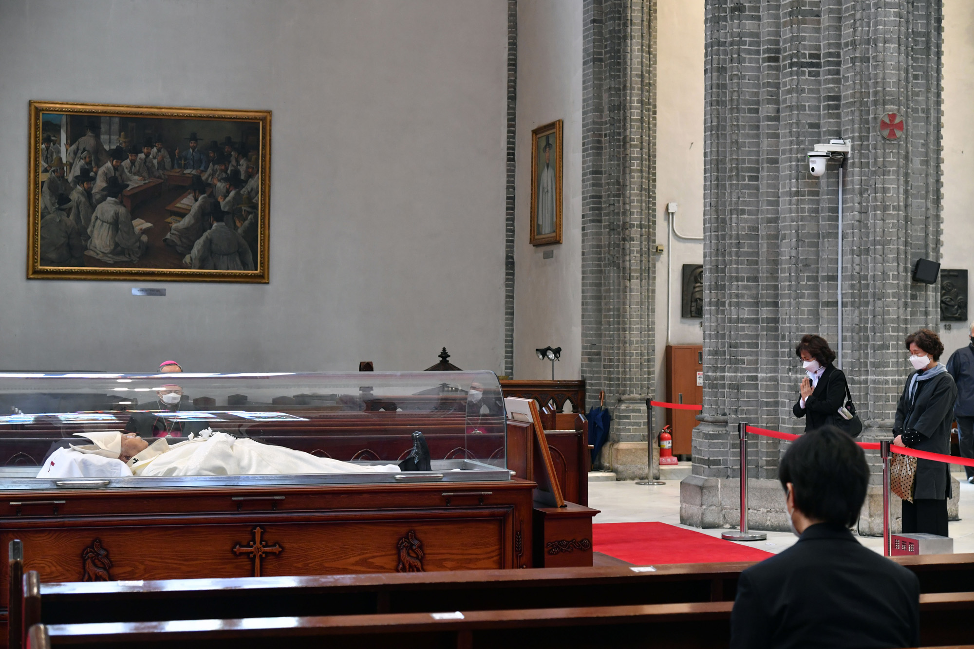 사회;종교;천주교;정진석;추기경;선종;빈소;명동성당