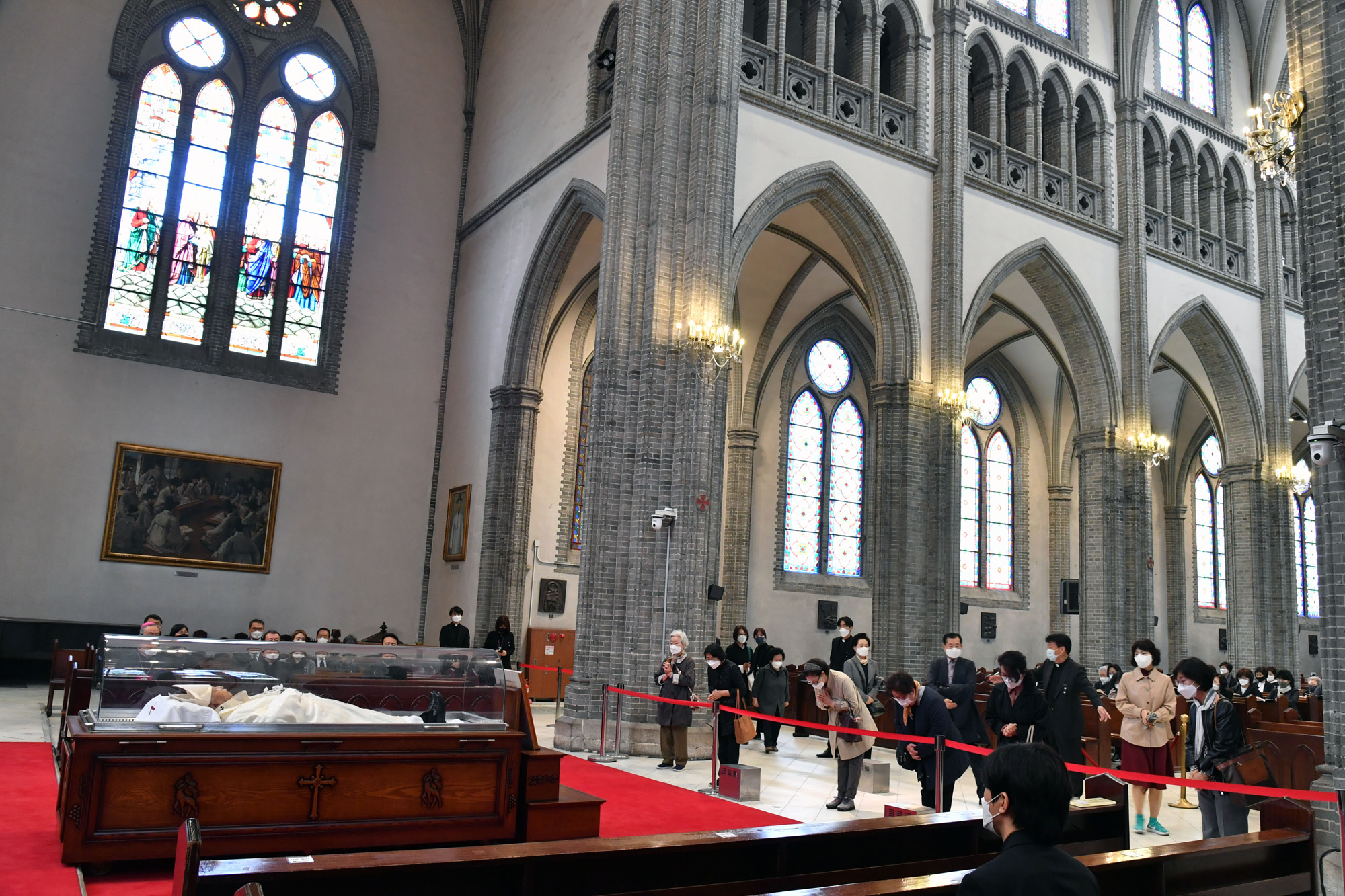 사회;종교;천주교;정진석;추기경;선종;빈소;명동성당