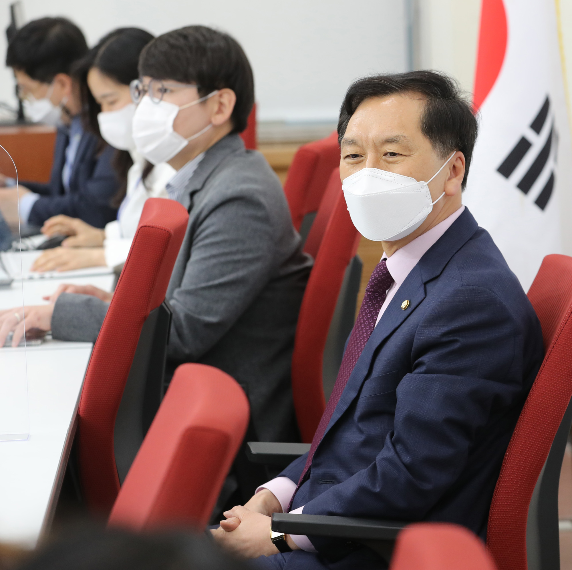 정치;국회;국민의힘;국민의힘원내대표;김기현;국민의힘출입기자단간담회