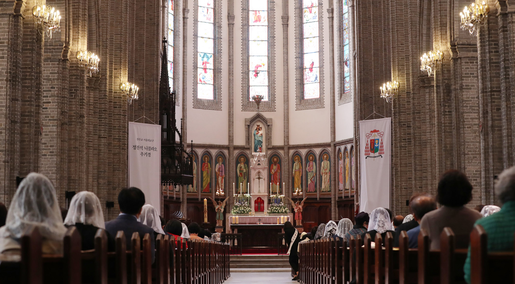 정진석;추모미사;명동성당