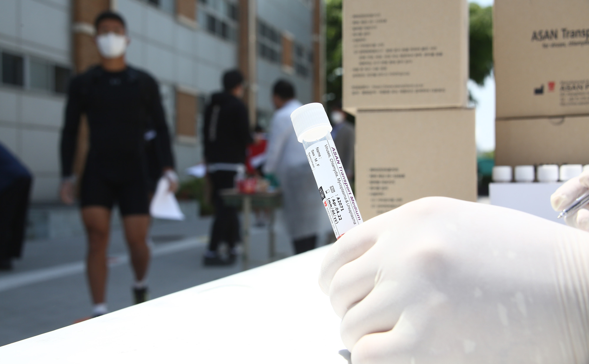 서울 학교 이동식 PCR 검사