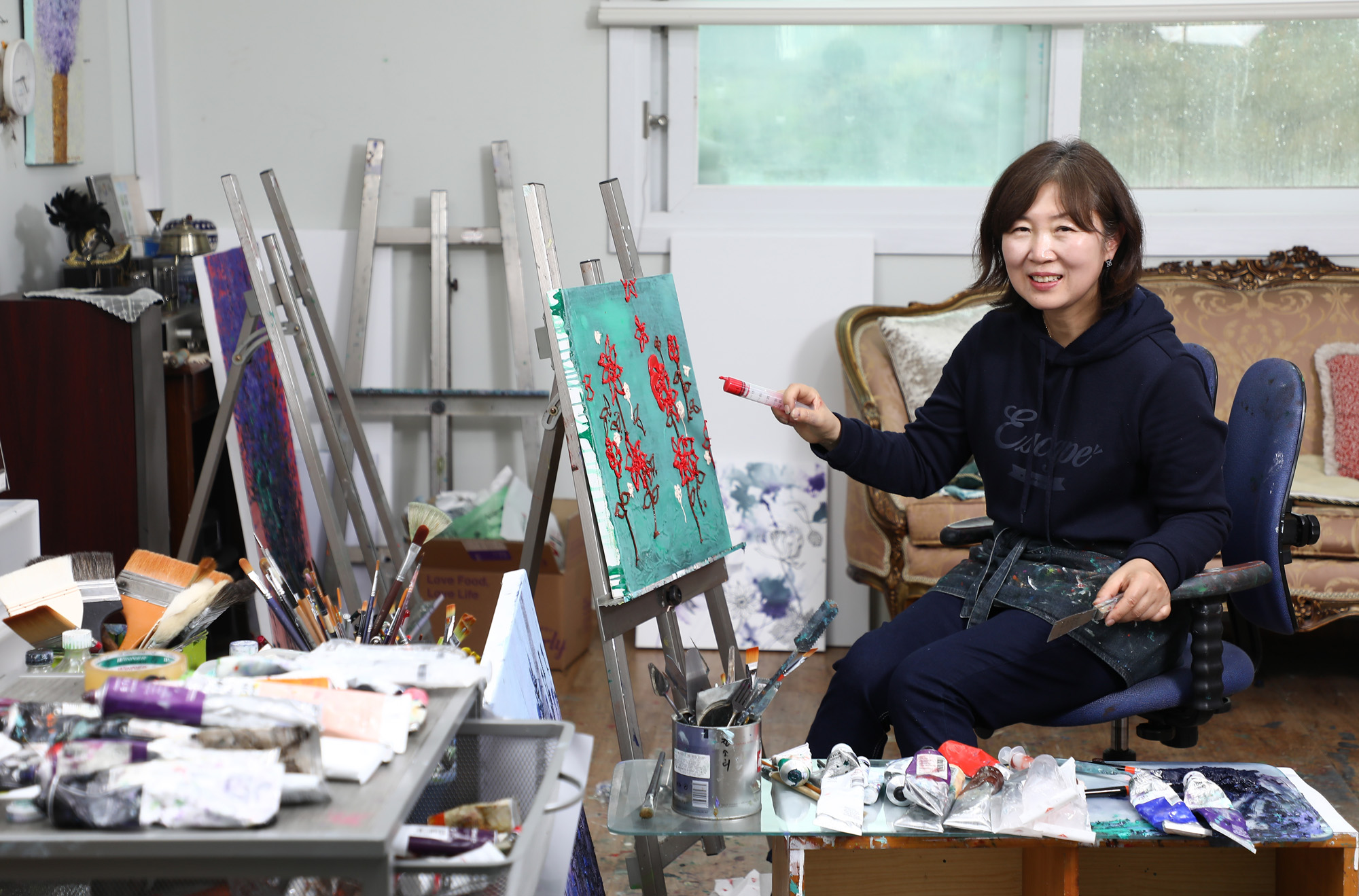 이명화;이명화작가;화가의방;한국미술응원프로젝트;아티스트;그림