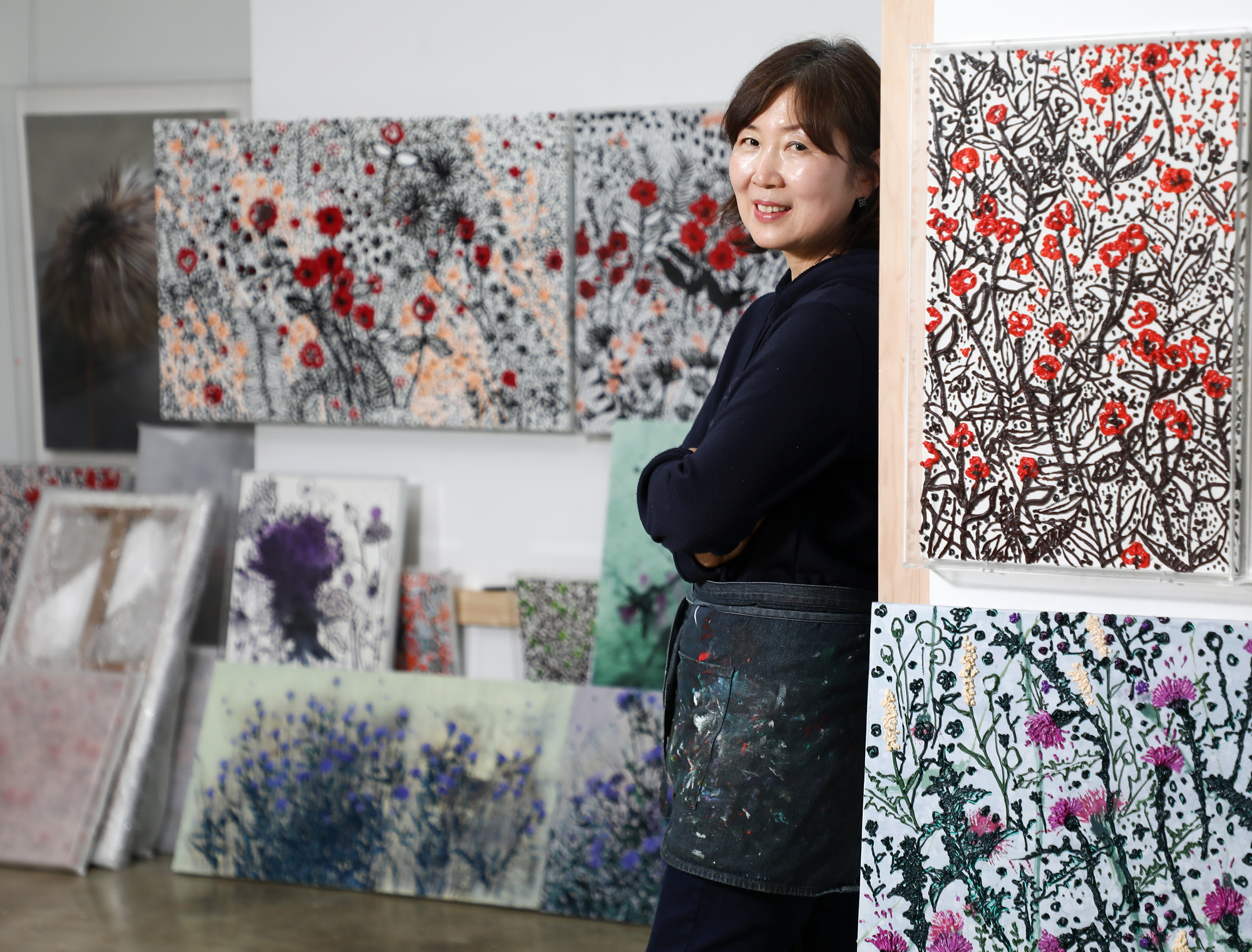 이명화;이명화작가;화가의방;한국미술응원프로젝트;아티스트;그림