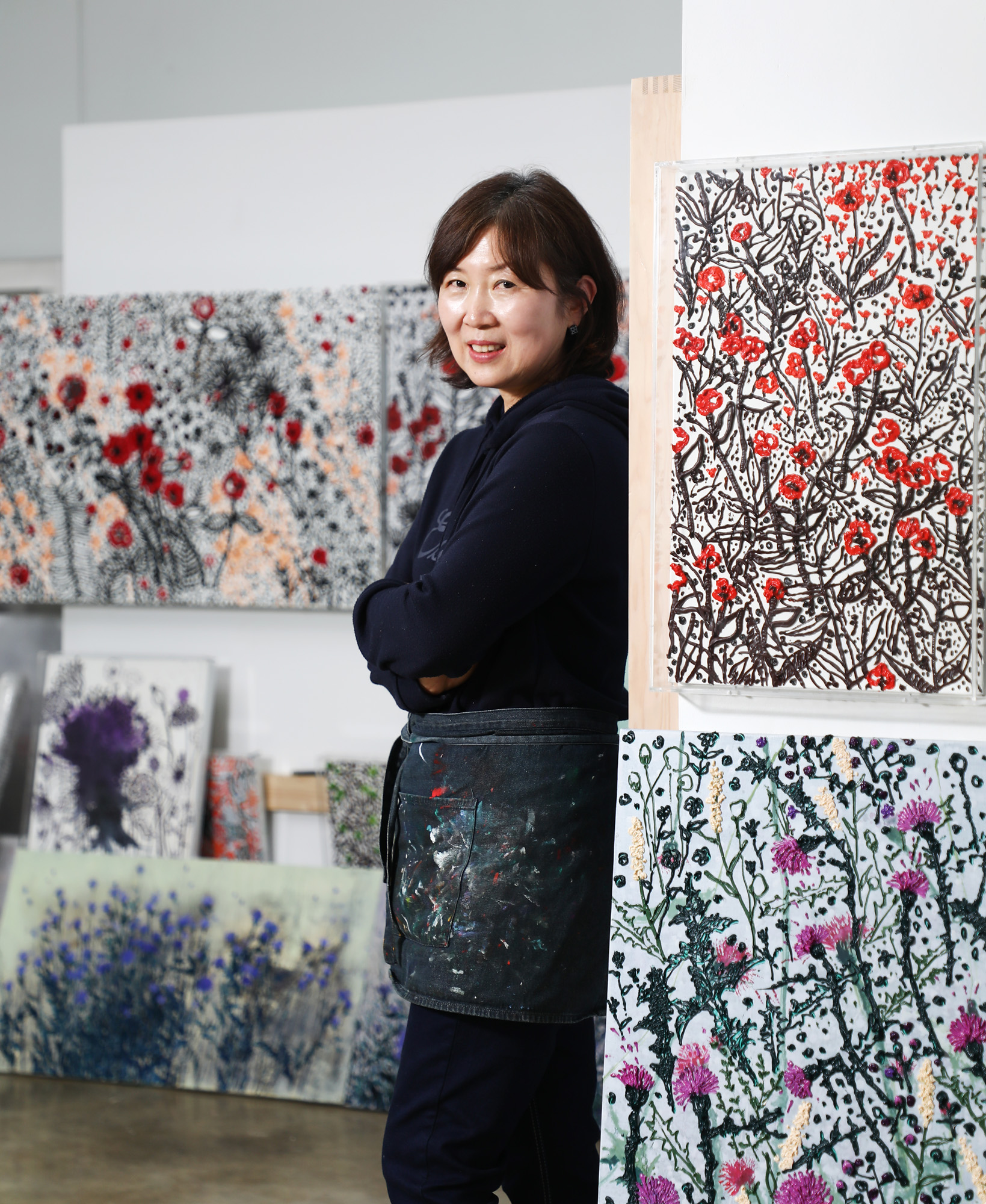 이명화;이명화작가;화가의방;한국미술응원프로젝트;아티스트;그림