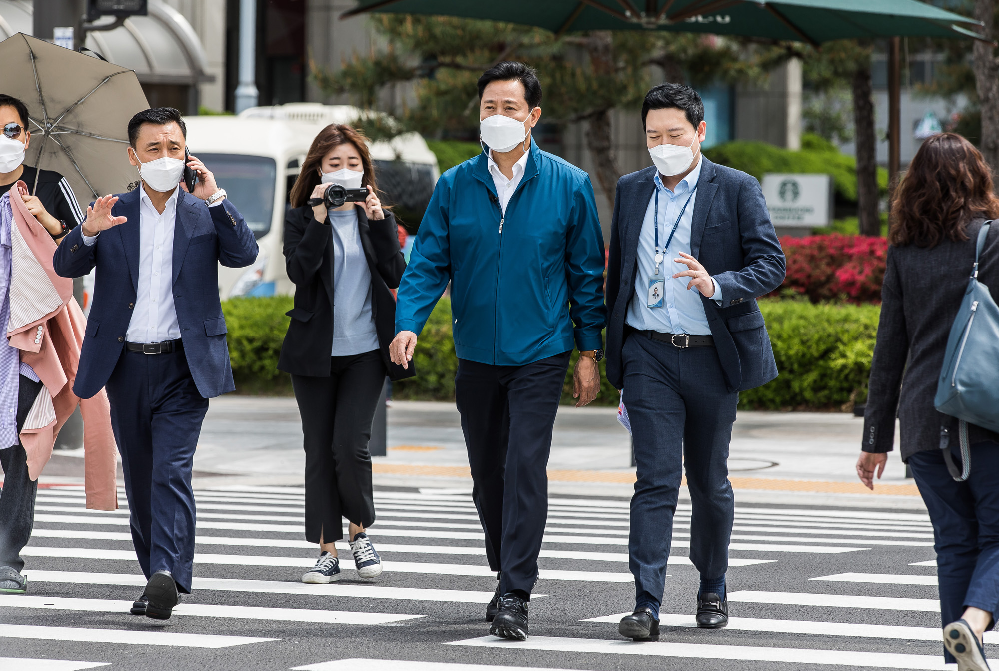 정치;인물;오세훈;서울시장;세종댈로사람숲길;서울시