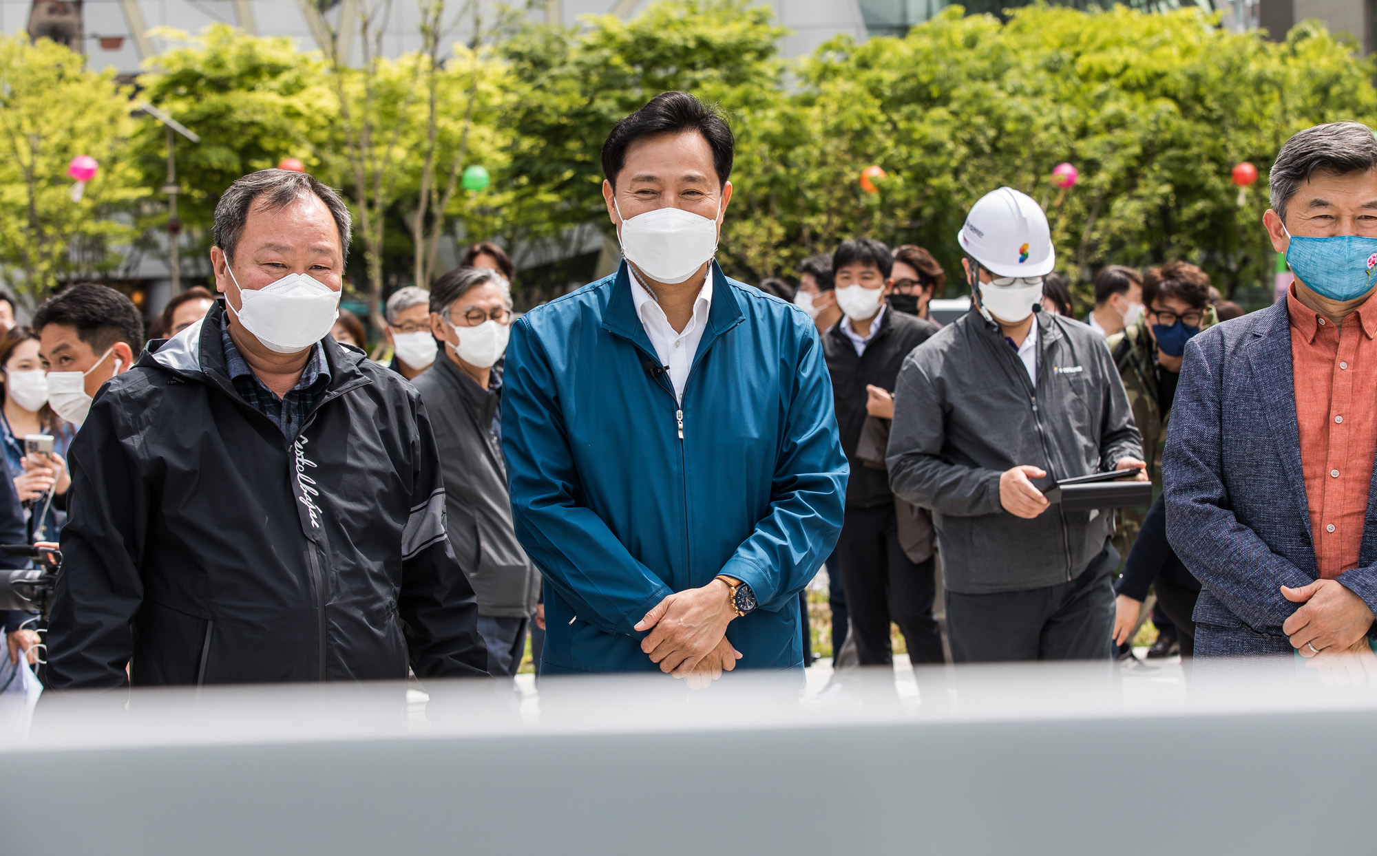 정치;인물;오세훈;서울시장;세종댈로사람숲길;서울시