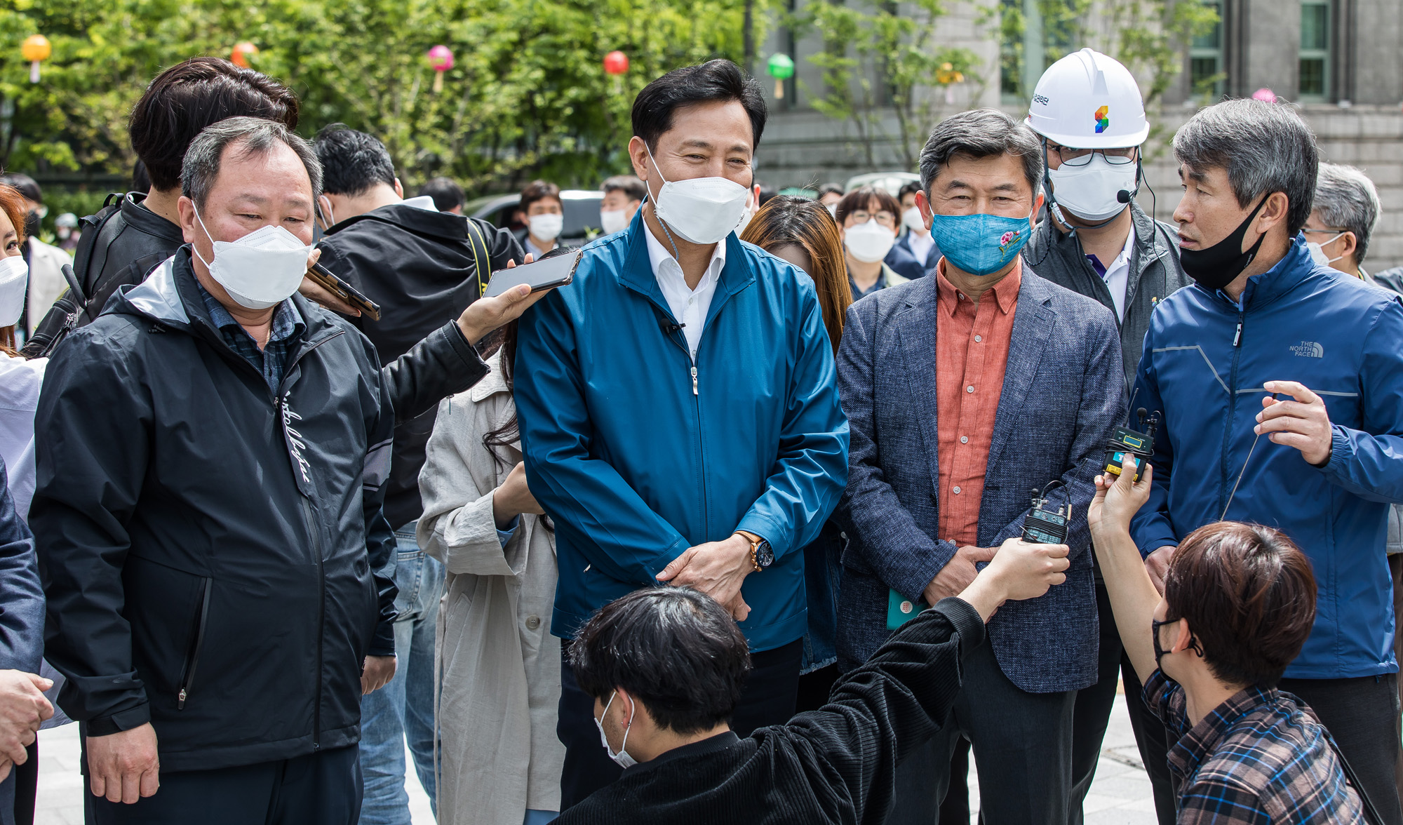 정치;인물;오세훈;서울시장;세종댈로사람숲길;서울시