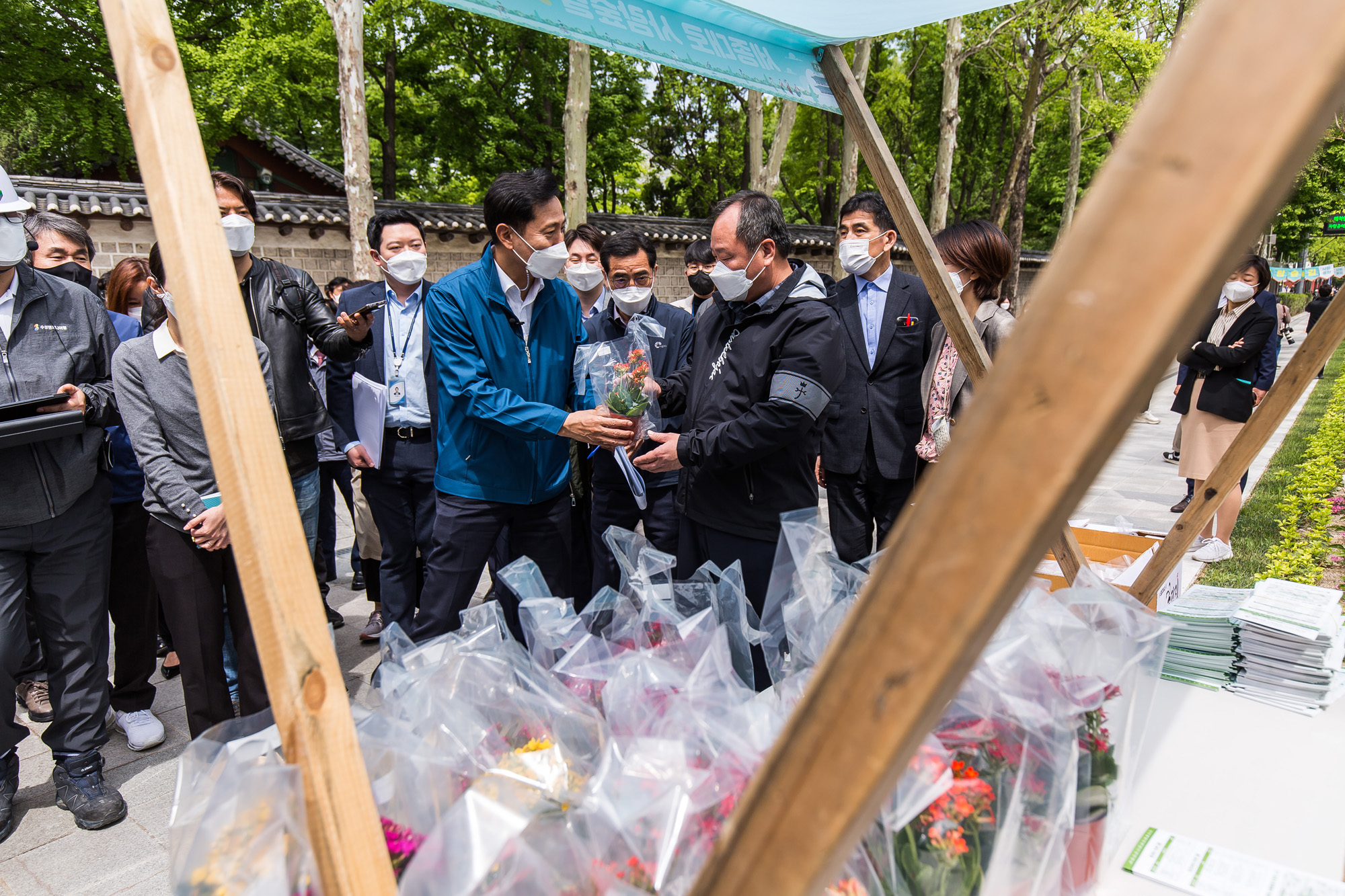 정치;인물;오세훈;서울시장;세종댈로사람숲길;서울시