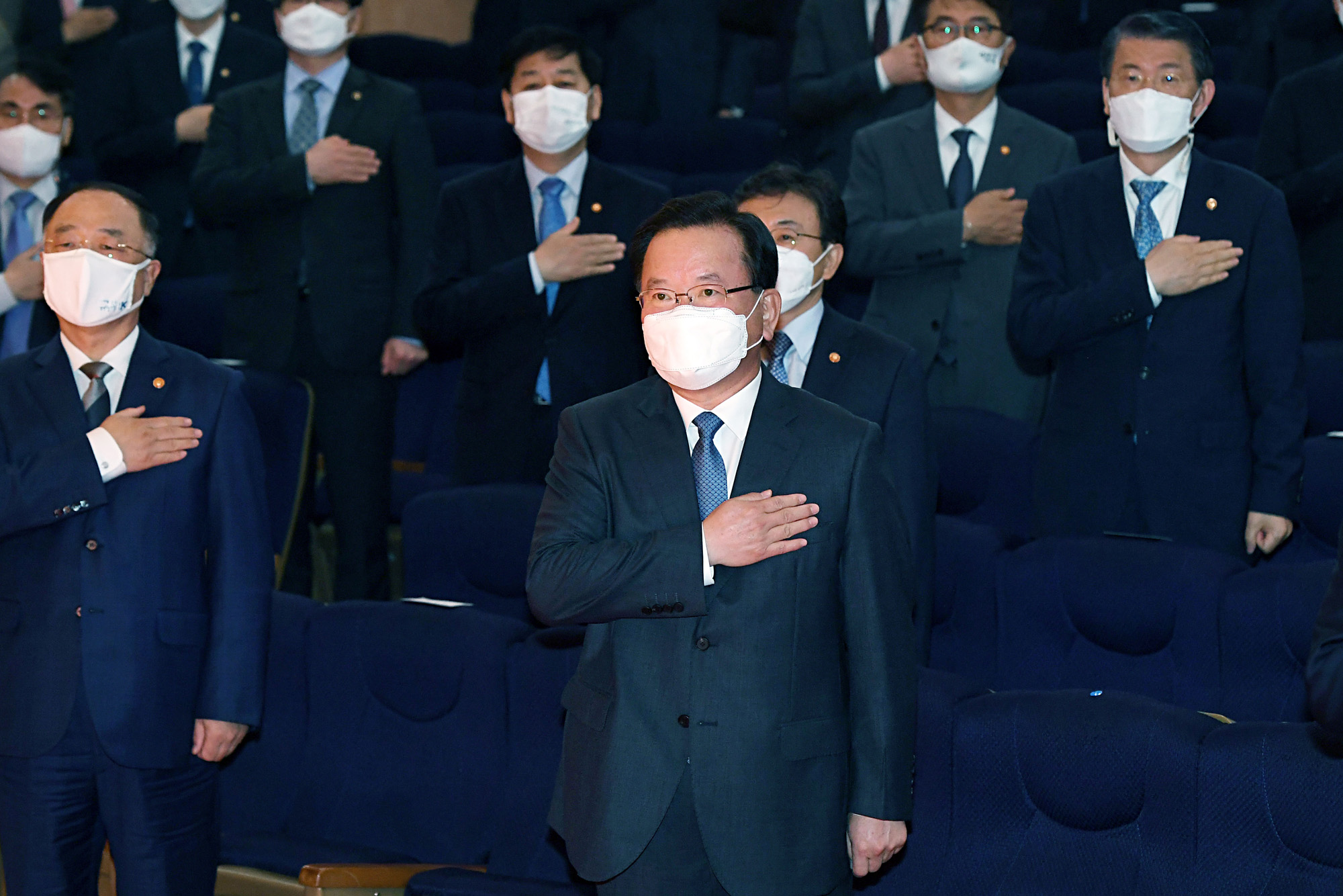 정치;정부;국무총리;취임식