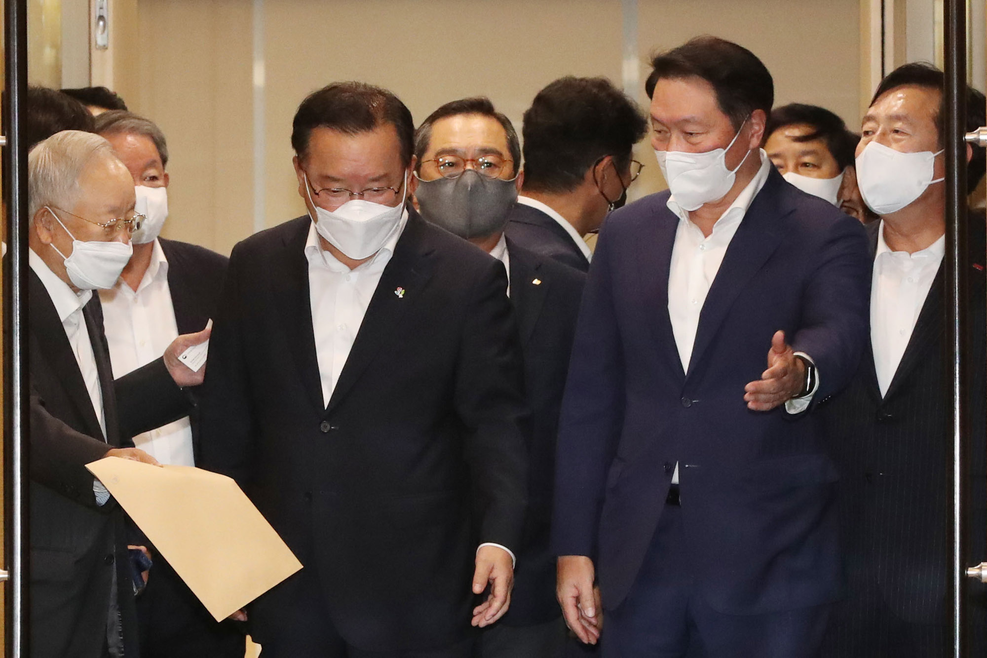 경제단체장;국무총리;국무총리경제단체장;기업회장