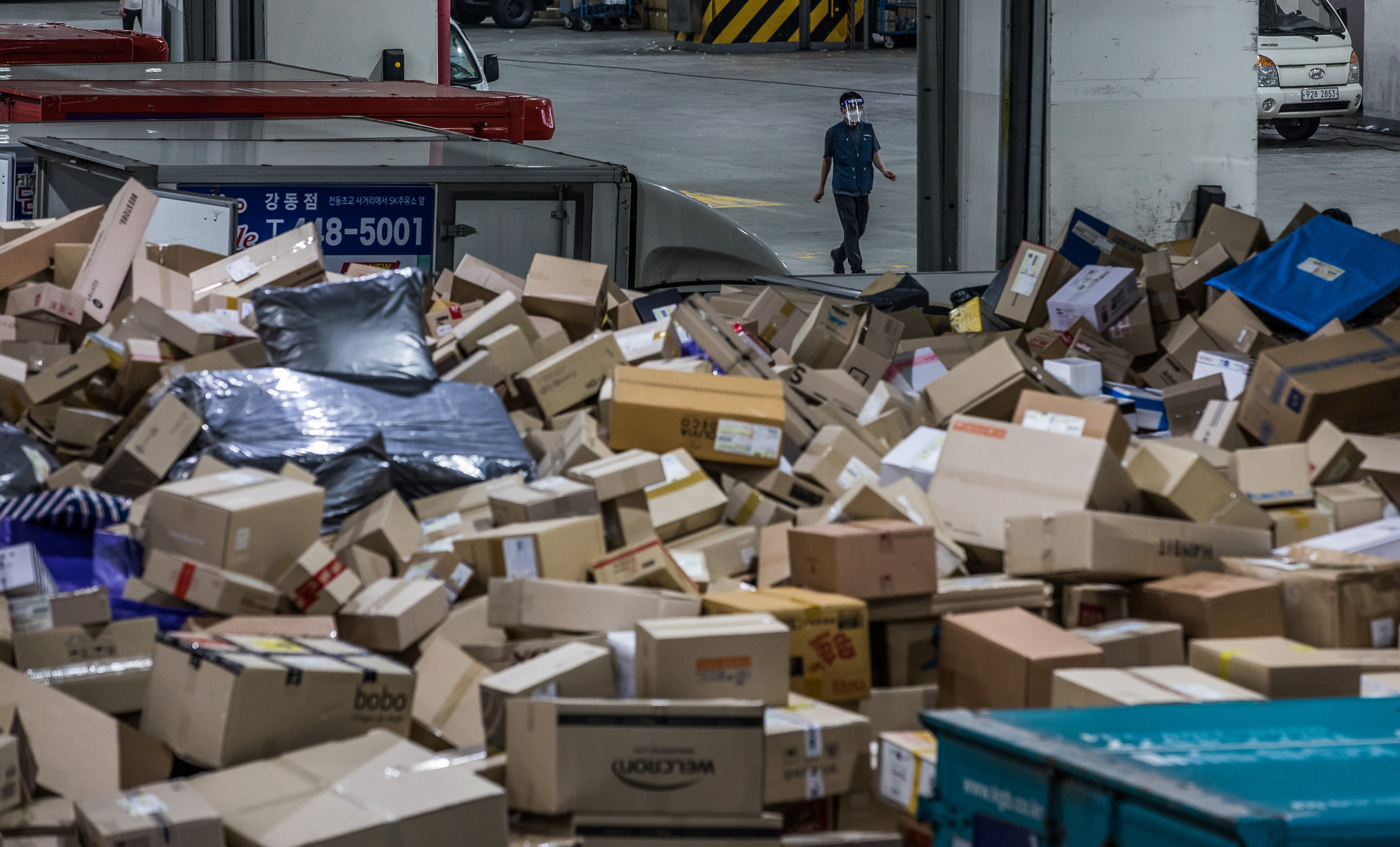 사회;사건사고;경제;운송업;택배;택배노조;택배노조파업;택배파업;서울복합물류센터