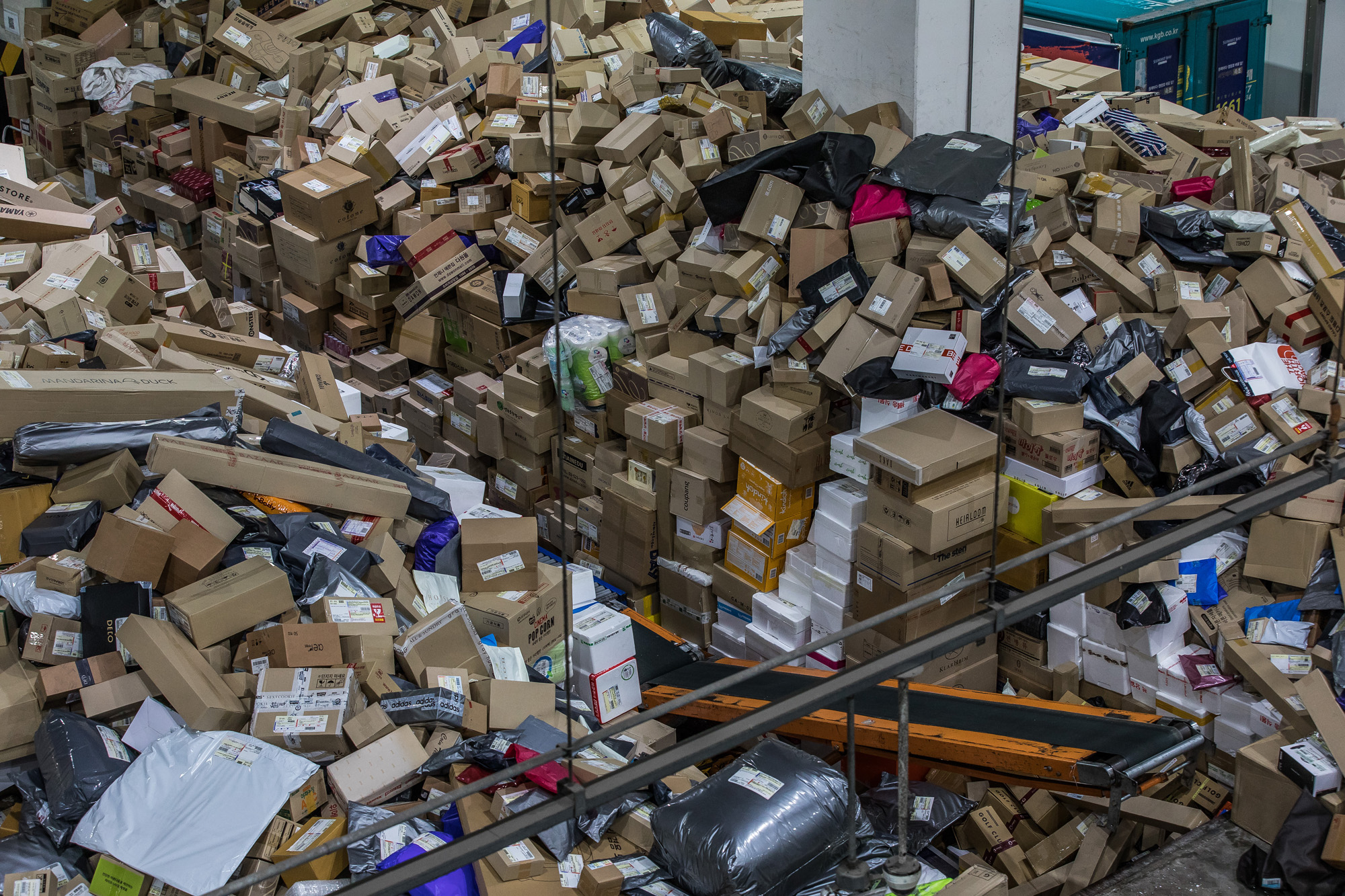 사회;사건사고;경제;운송업;택배;택배노조;택배노조파업;택배파업;서울복합물류센터