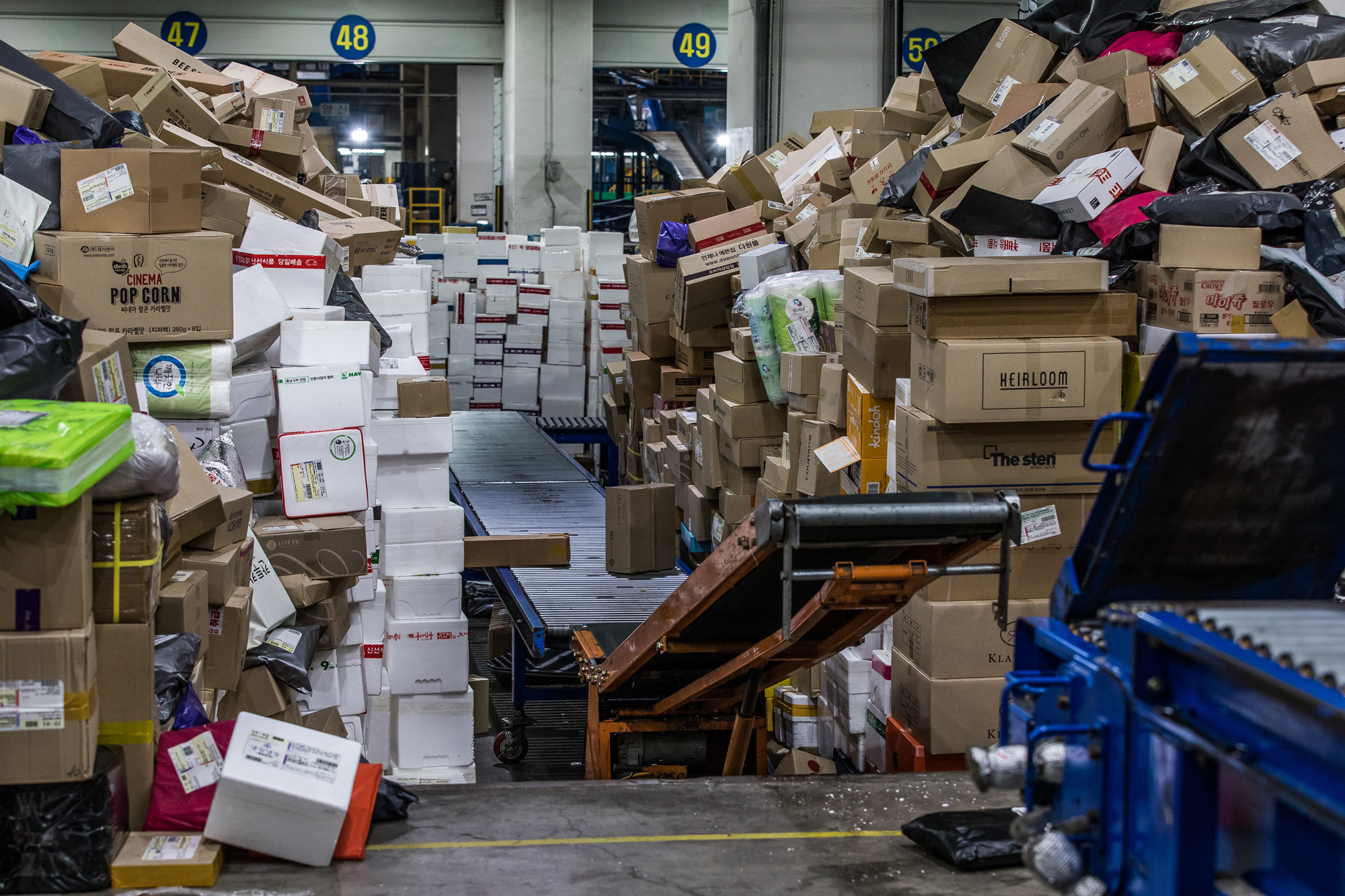 사회;사건사고;경제;운송업;택배;택배노조;택배노조파업;택배파업;서울복합물류센터